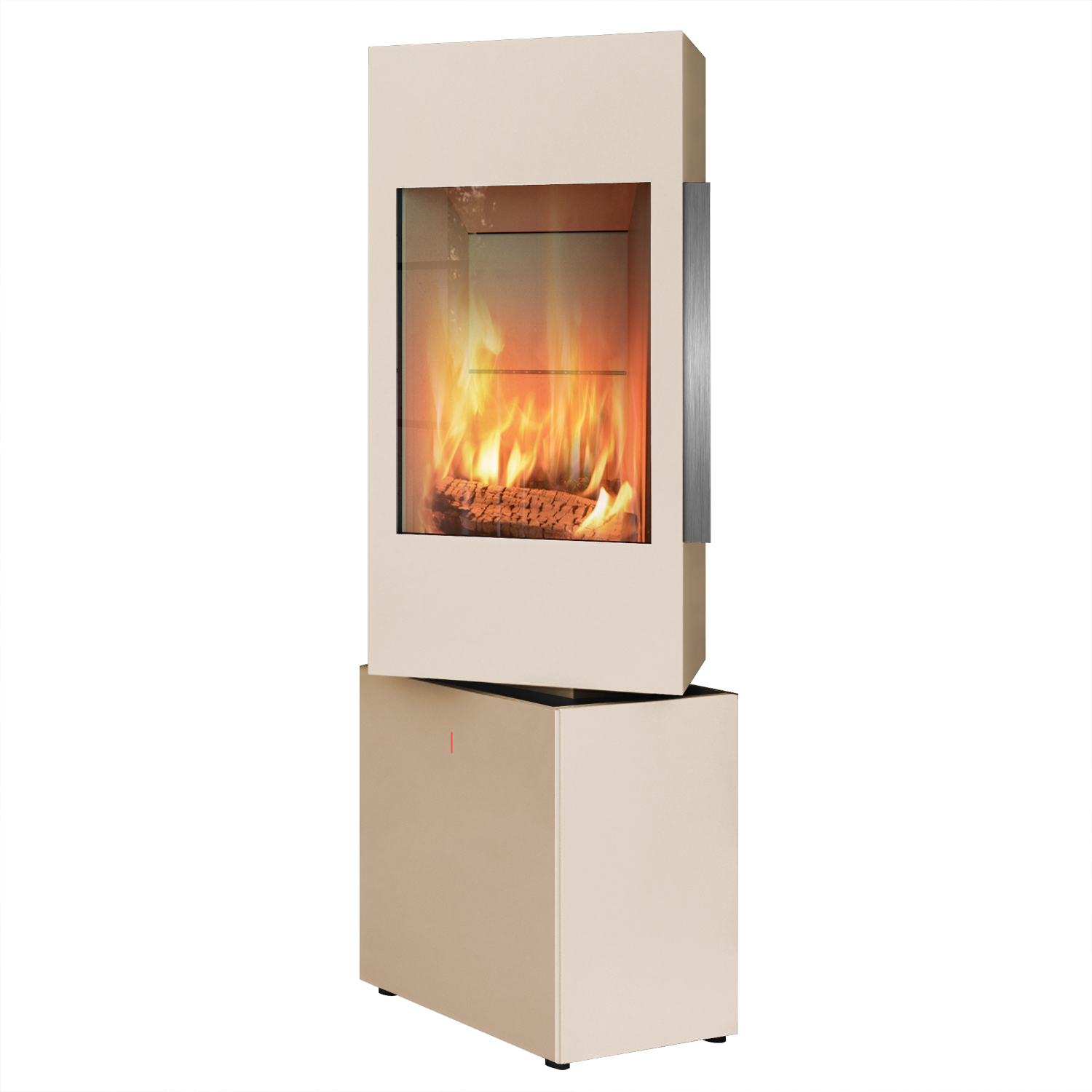 Spartherm SEO S Poêle à bois Perle + 1 m³ de bois de chauffage gratuit