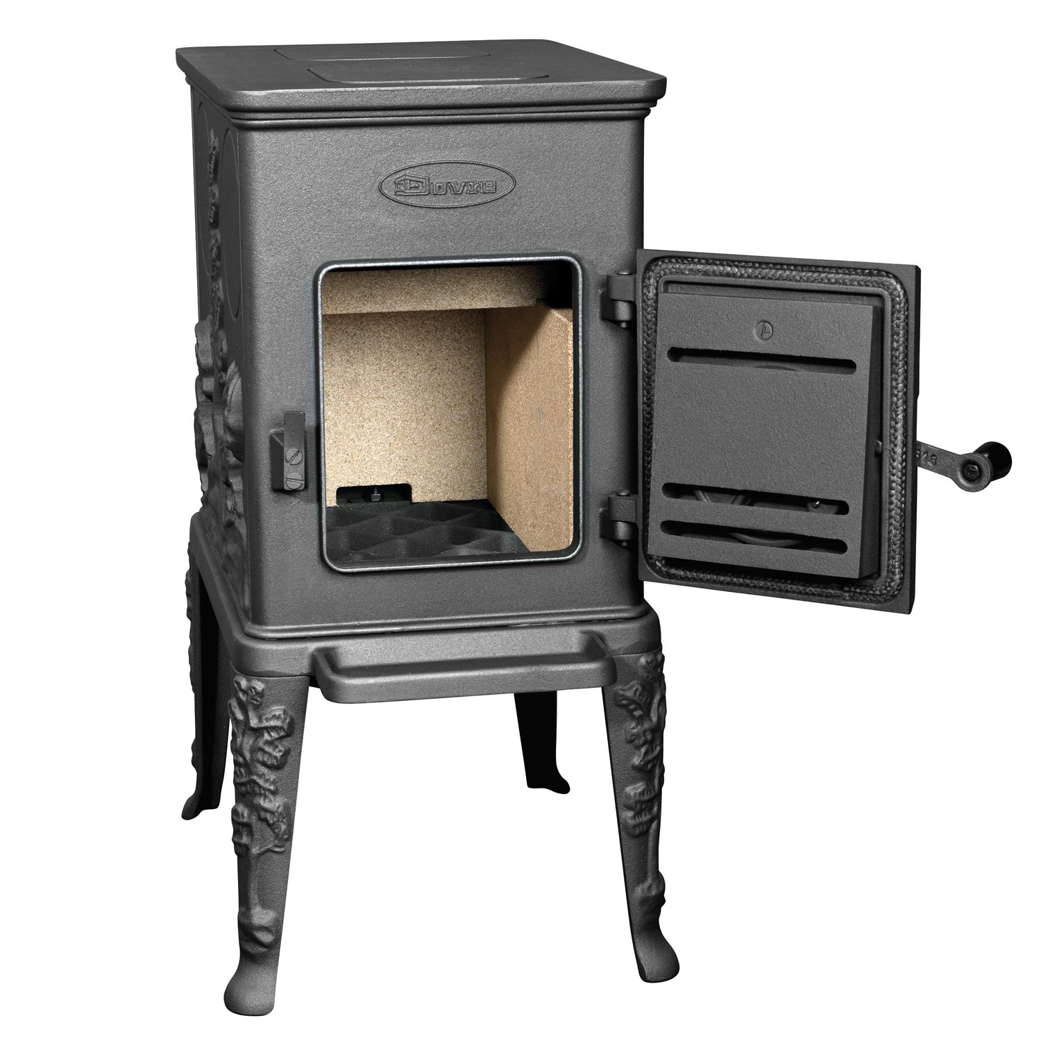 Poêle à bois Dovre 100 CBS en fonte noire