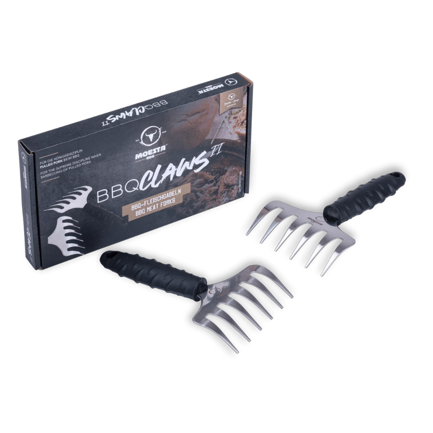 Moesta Meat Claws 2 acier inoxydable