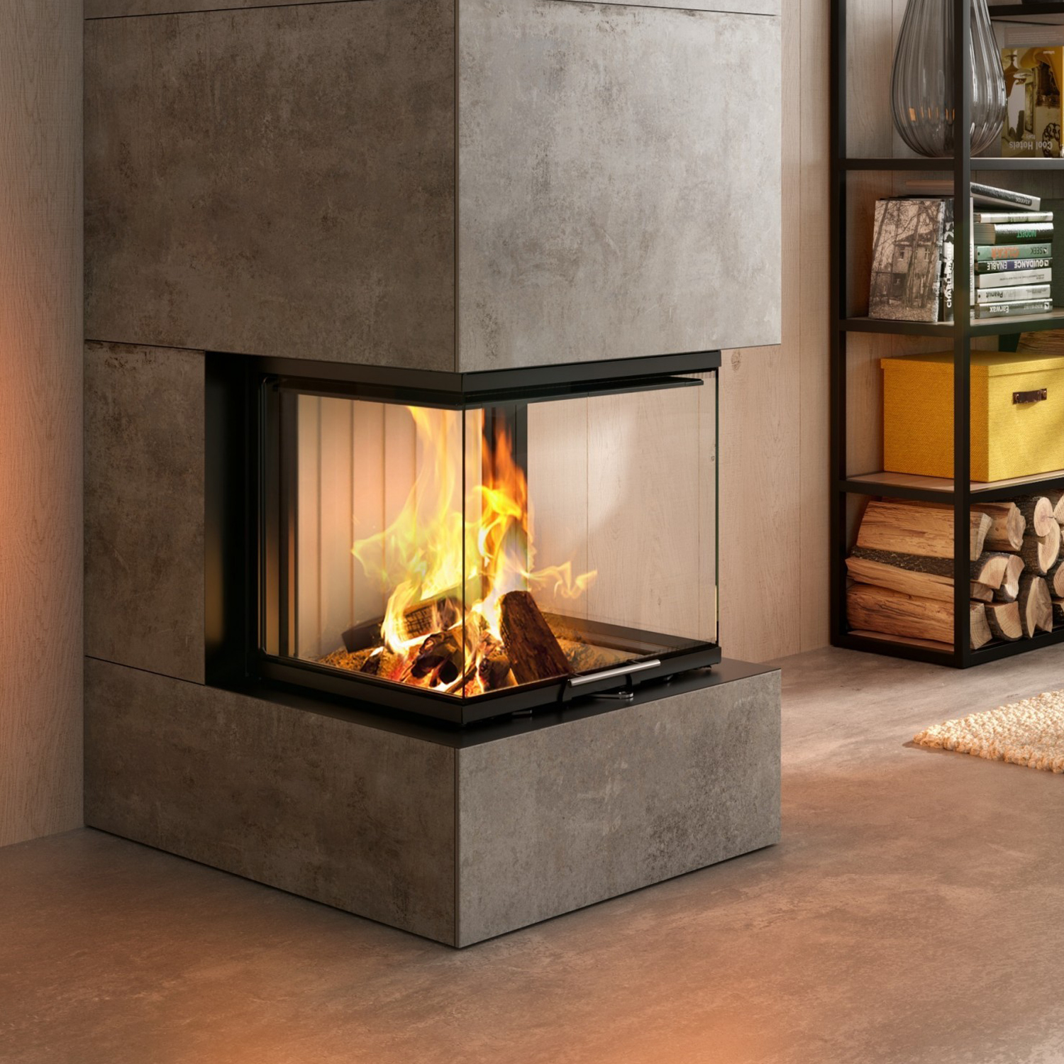 Spartherm Arte U-50h-4S insert de cheminée RRA Ø 250 mm
