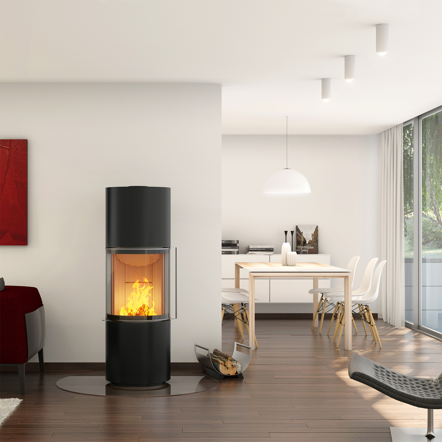 Spartherm Passo S Poêle à bois Nero