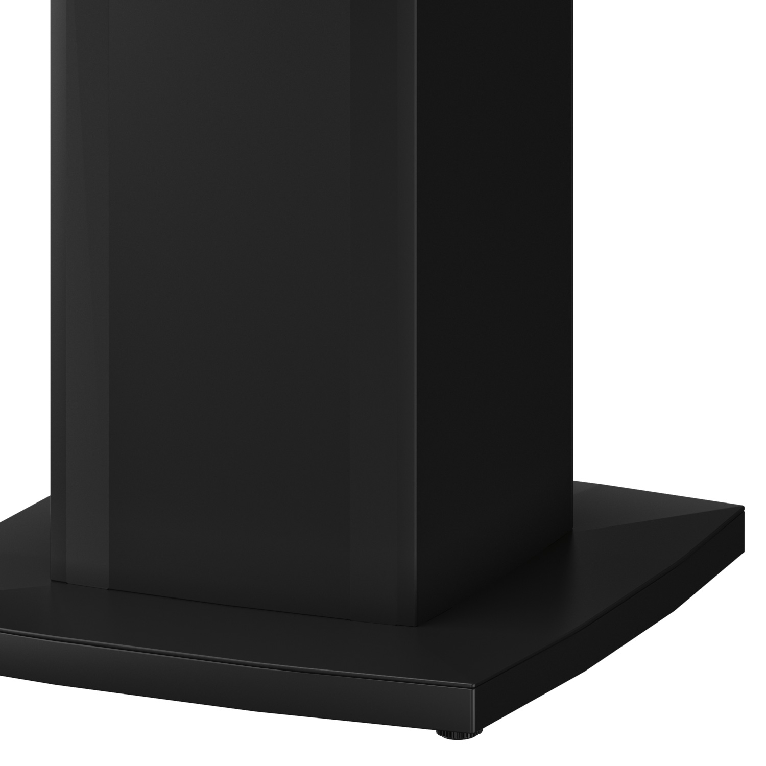 Poêle à bois Hergom Glow en fonte noire avec pied