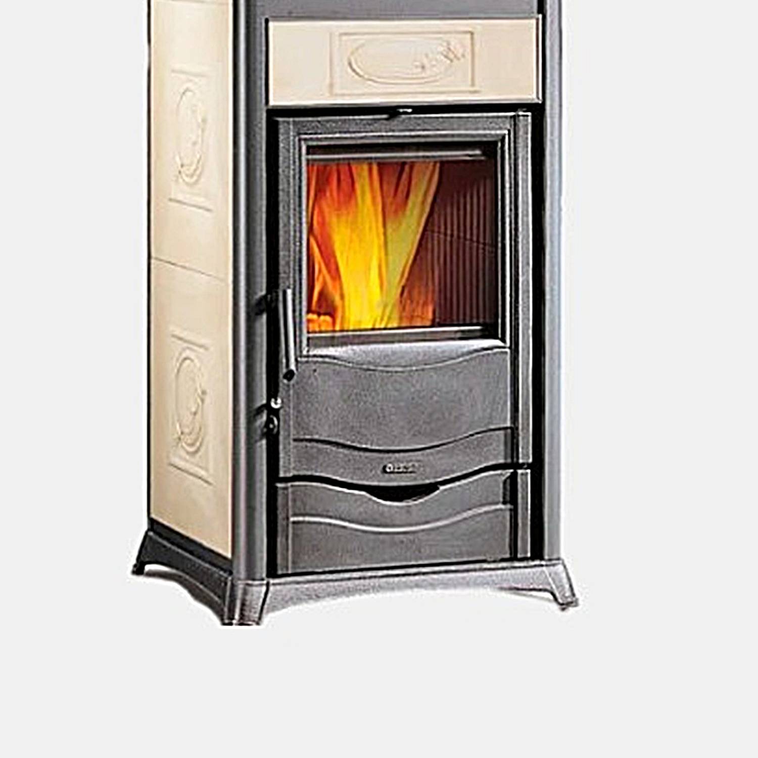 La Nordica T.ROSSELLA PLUS FORNO DSA.16 céramique - Panna poêle à bois