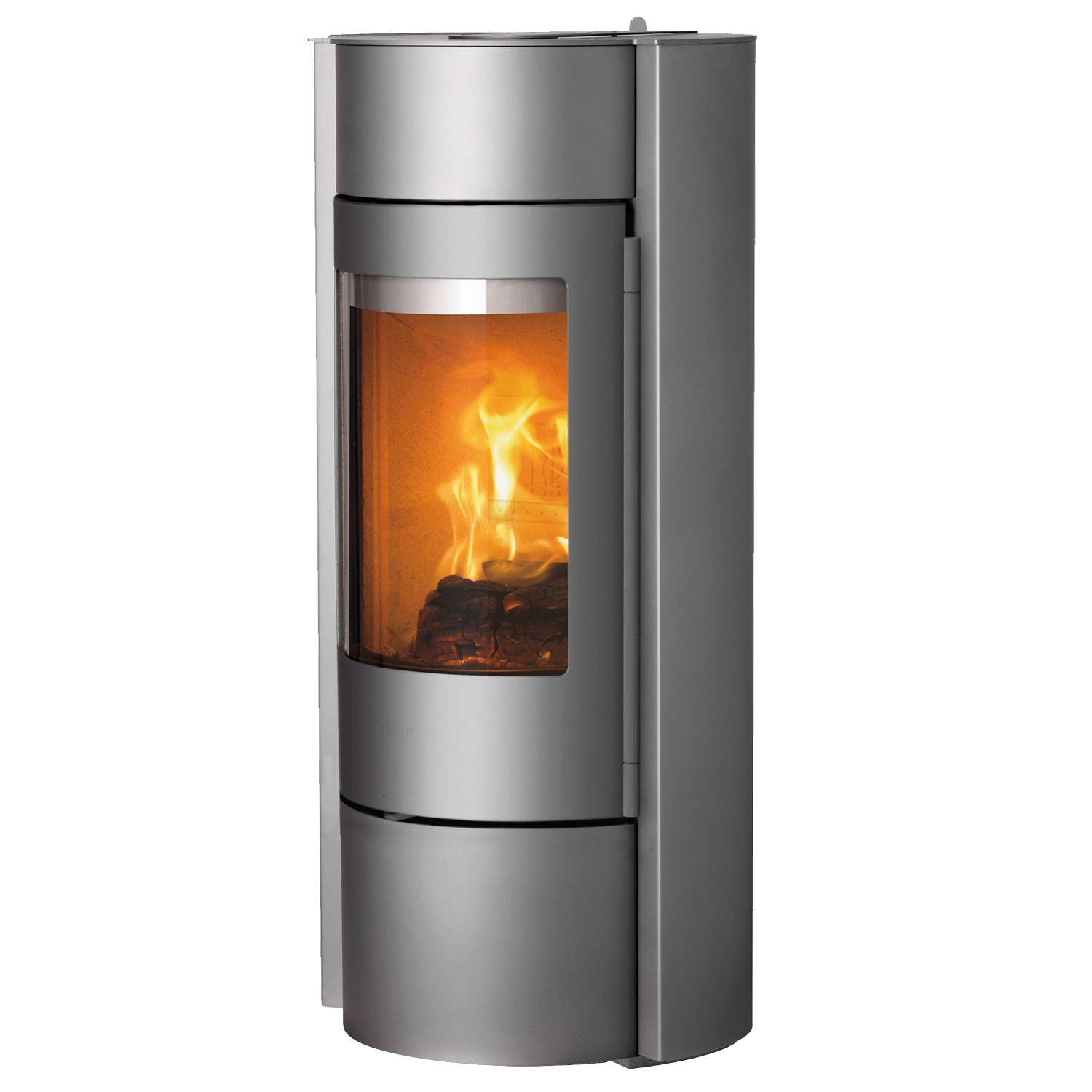 Poêle à bois Lotus Prestige MST Gris, sortie de fumée arrière