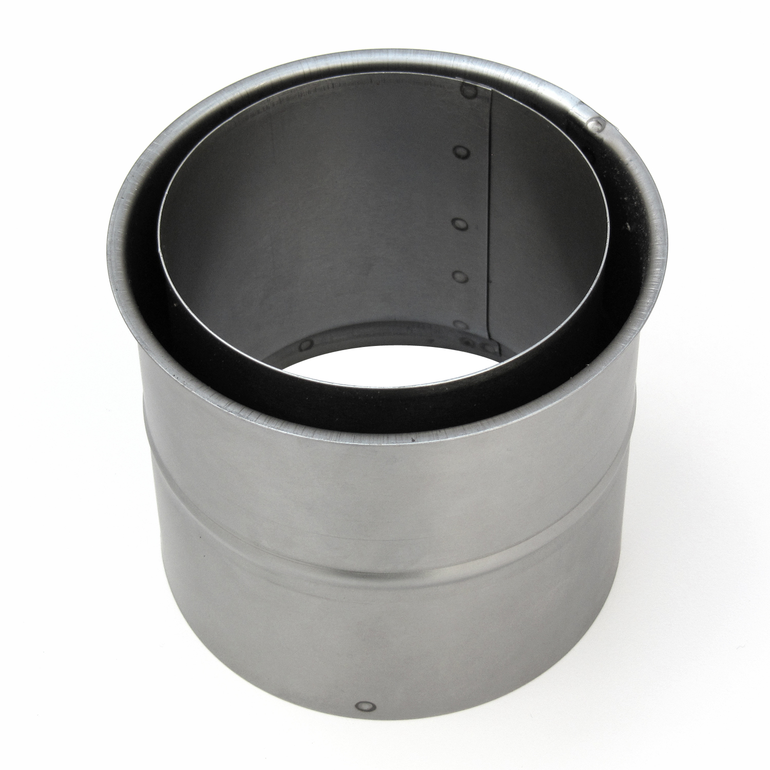 Kit de conduit de fumée / tuyau de poêle 130 mm - Ensemble de conduits de fumée noir