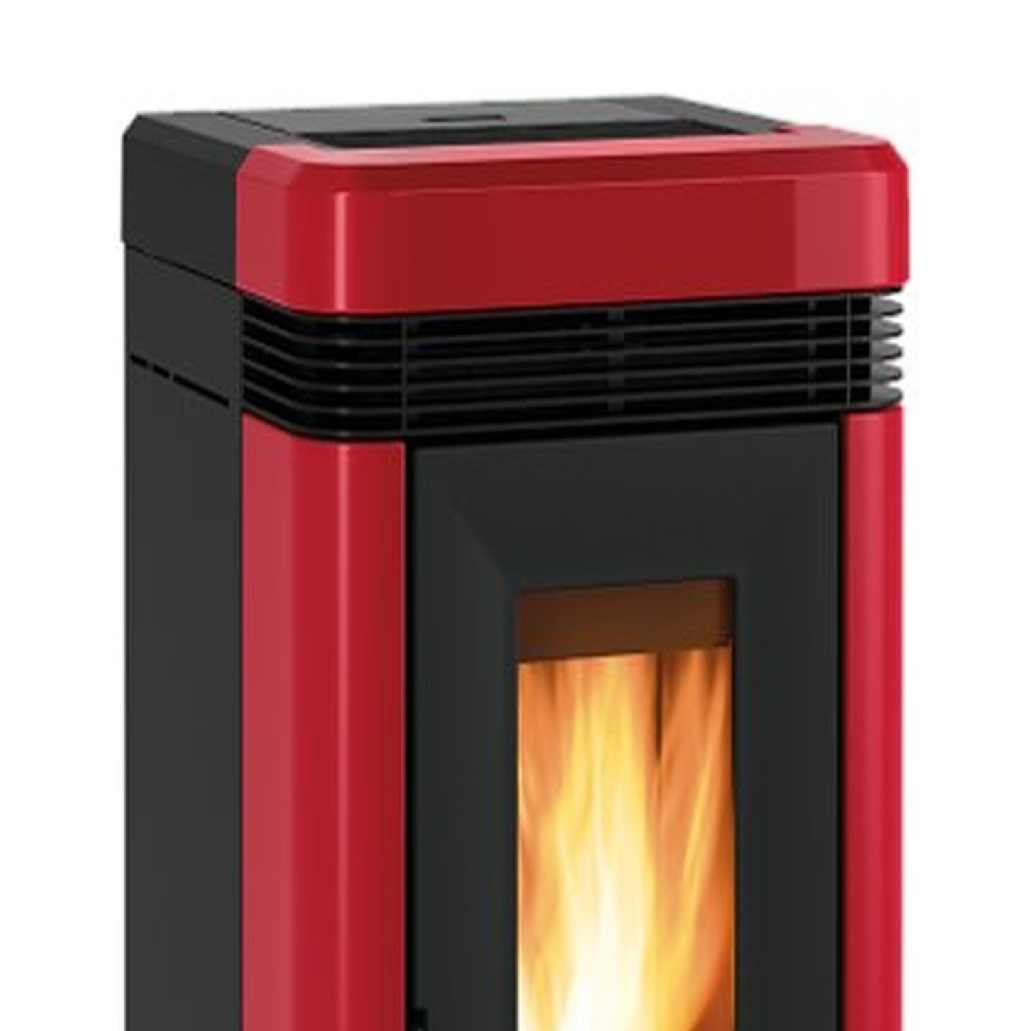 Extraflame LUCIA PLUS.16 - Rouge bordeaux poêle à granulés