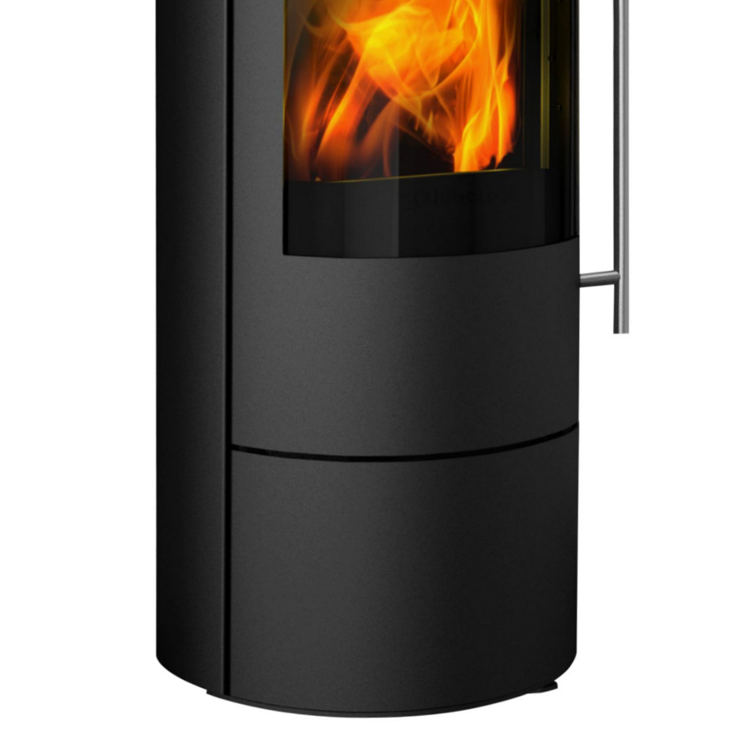 Olsberg Tipas PowerBloc! Poêle à bois compact en acier noir