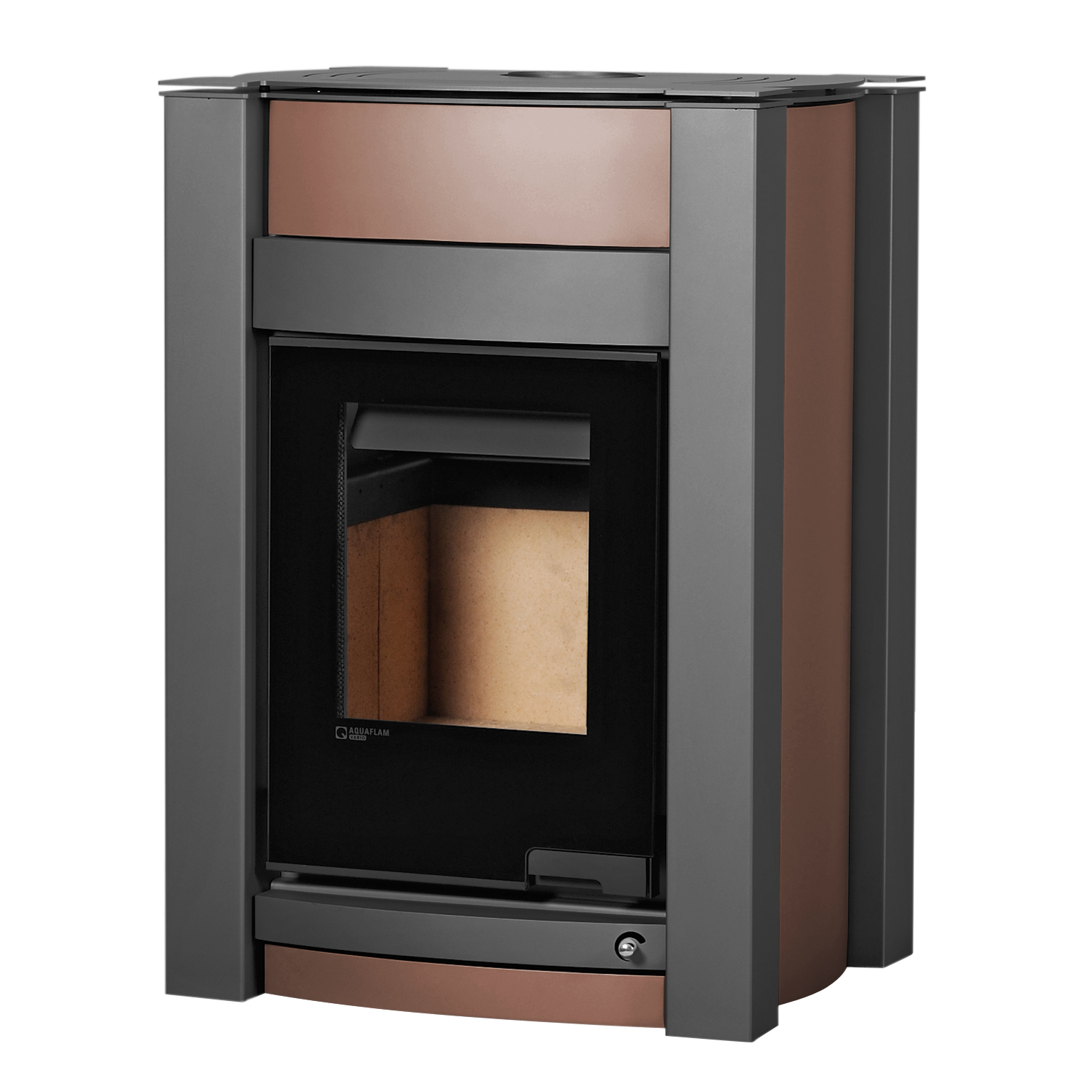 Aquaflam Vario Kalmar poêle à bois marron