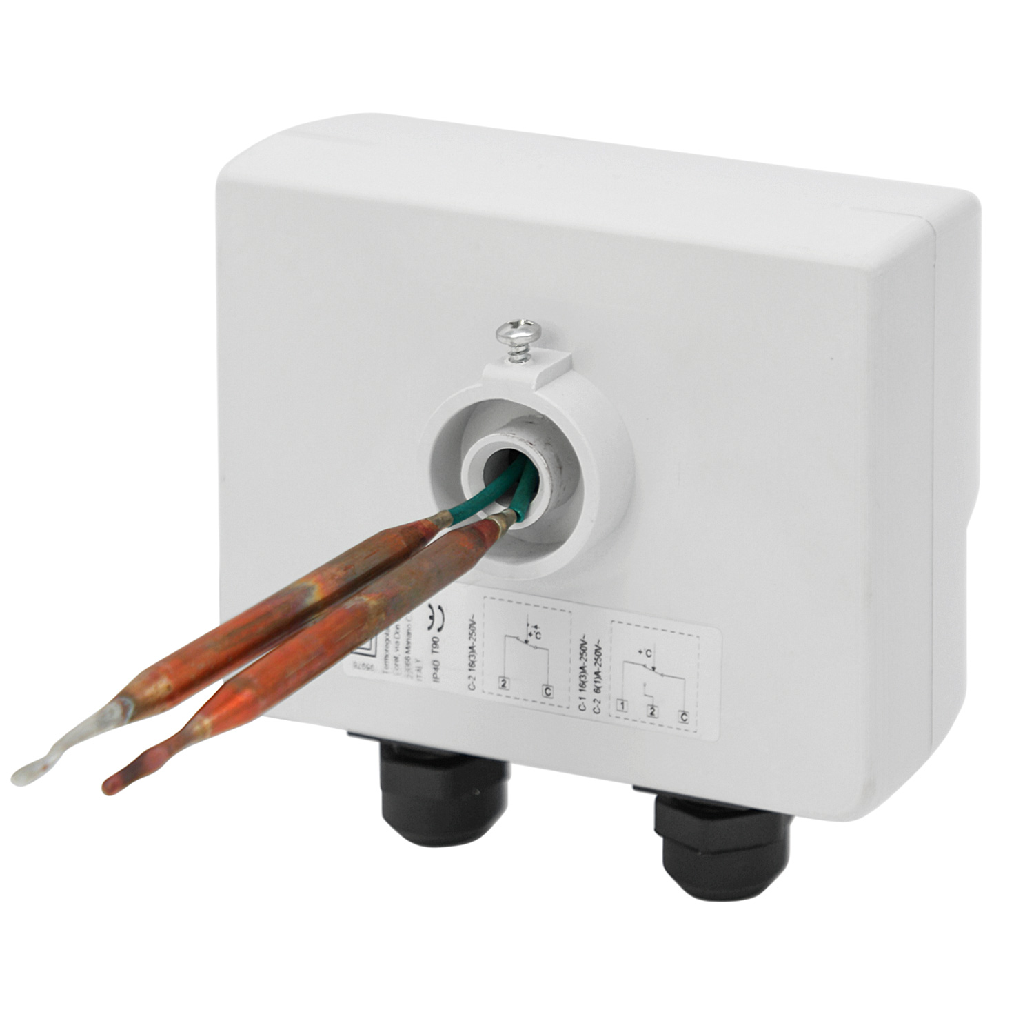 Résistance de chauffage à visser / Cartouche chauffante ESH 9.00 - 9 kW - 680 mm incl. thermostat