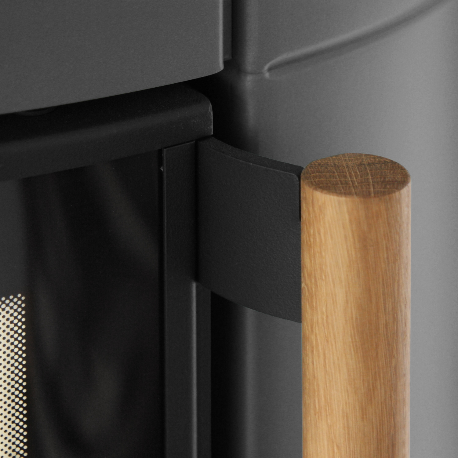 Spartherm Passo XS style RLU poêle à bois Titane