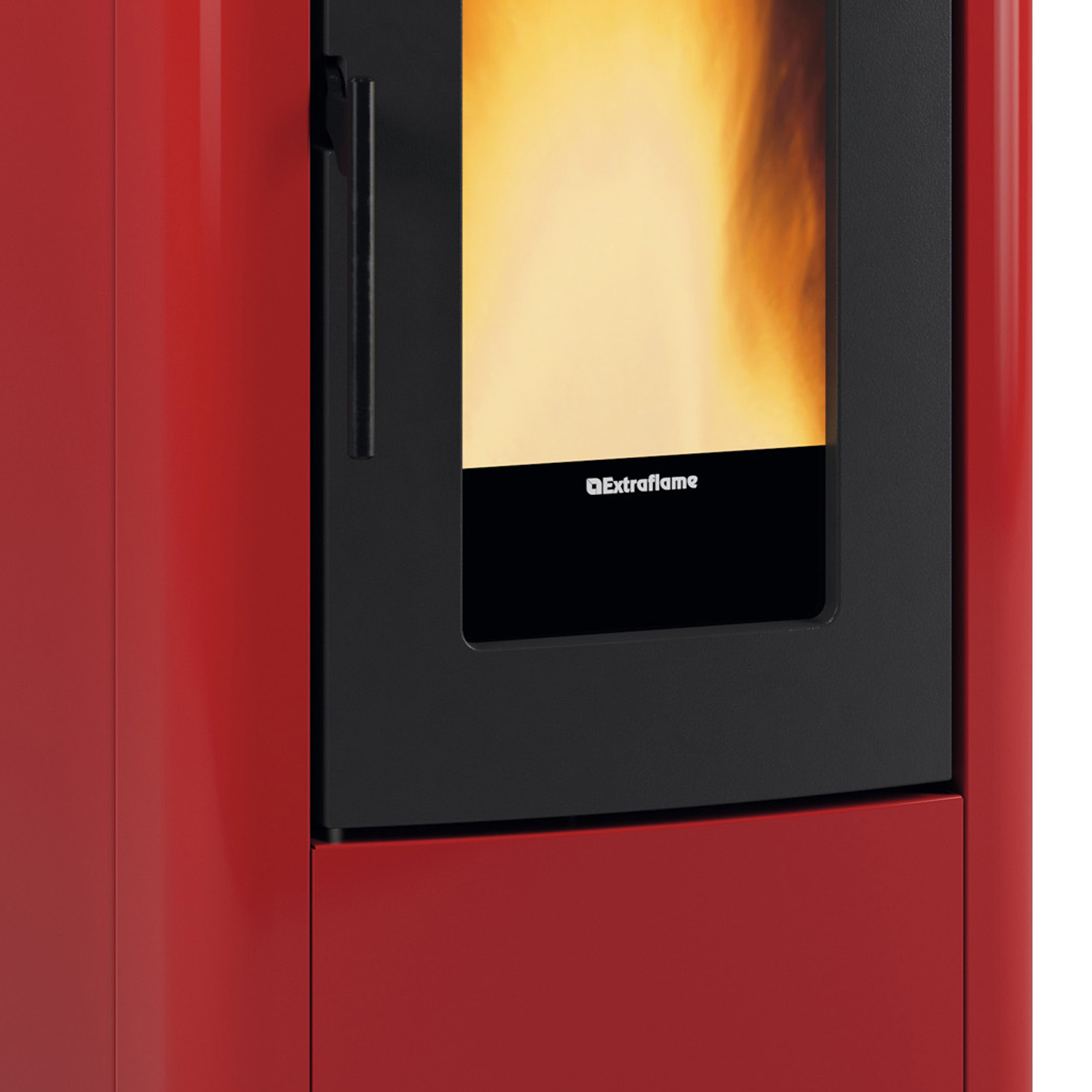 Extraflame Teorema poêle à granulés Bordeaux