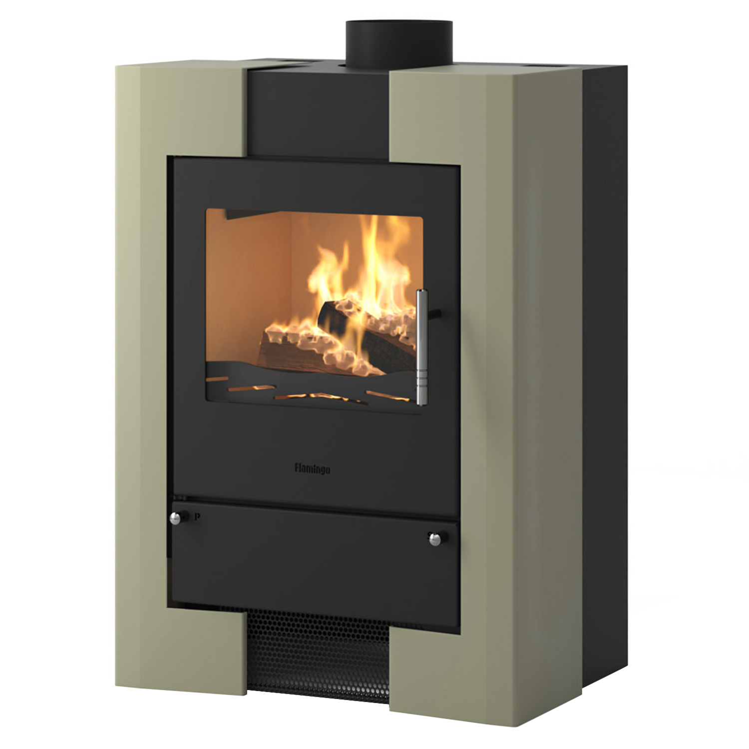 Poêle à bois HS Flamingo ESPO 2 Olive