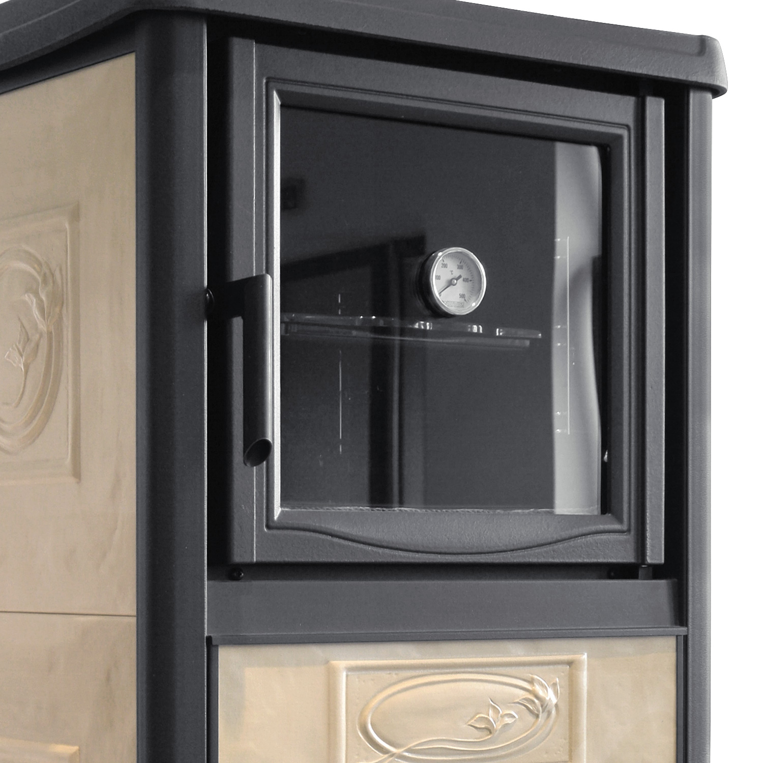 La Nordica Termorossella Plus Forno DSA 4.0 Poêle à bois hydraulique Liberty Panna