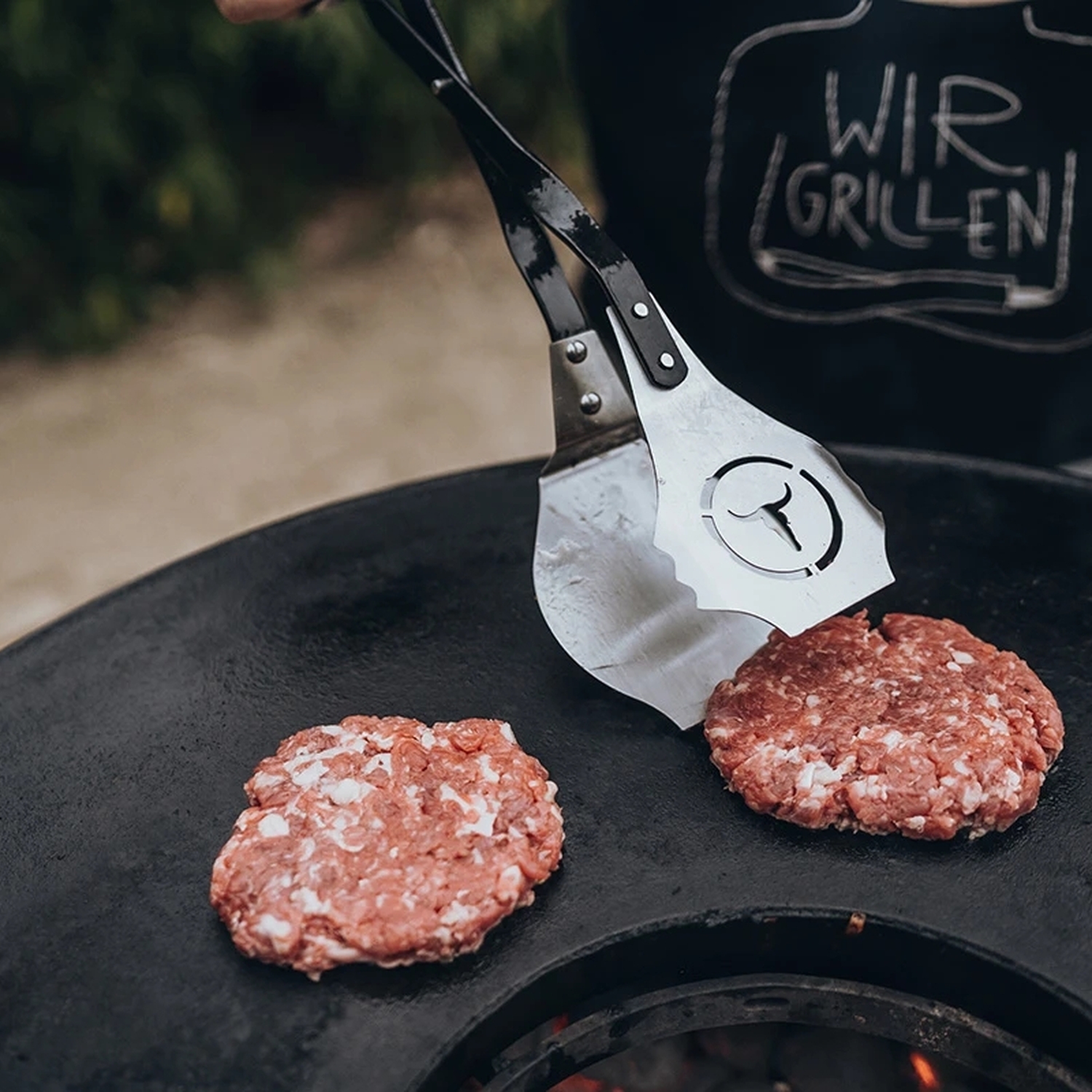 Moesta V-Tong pince à burger 51 cm