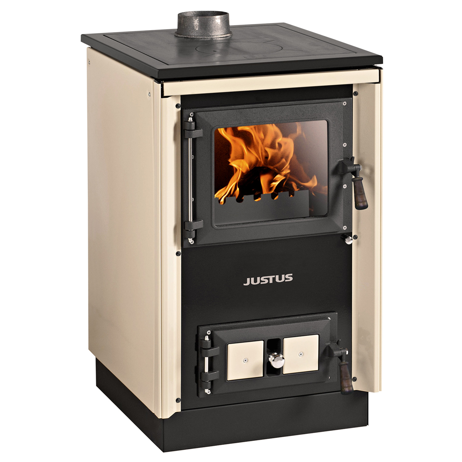 Justus Rustico-50 2.0 Poêle de cuisine Crème