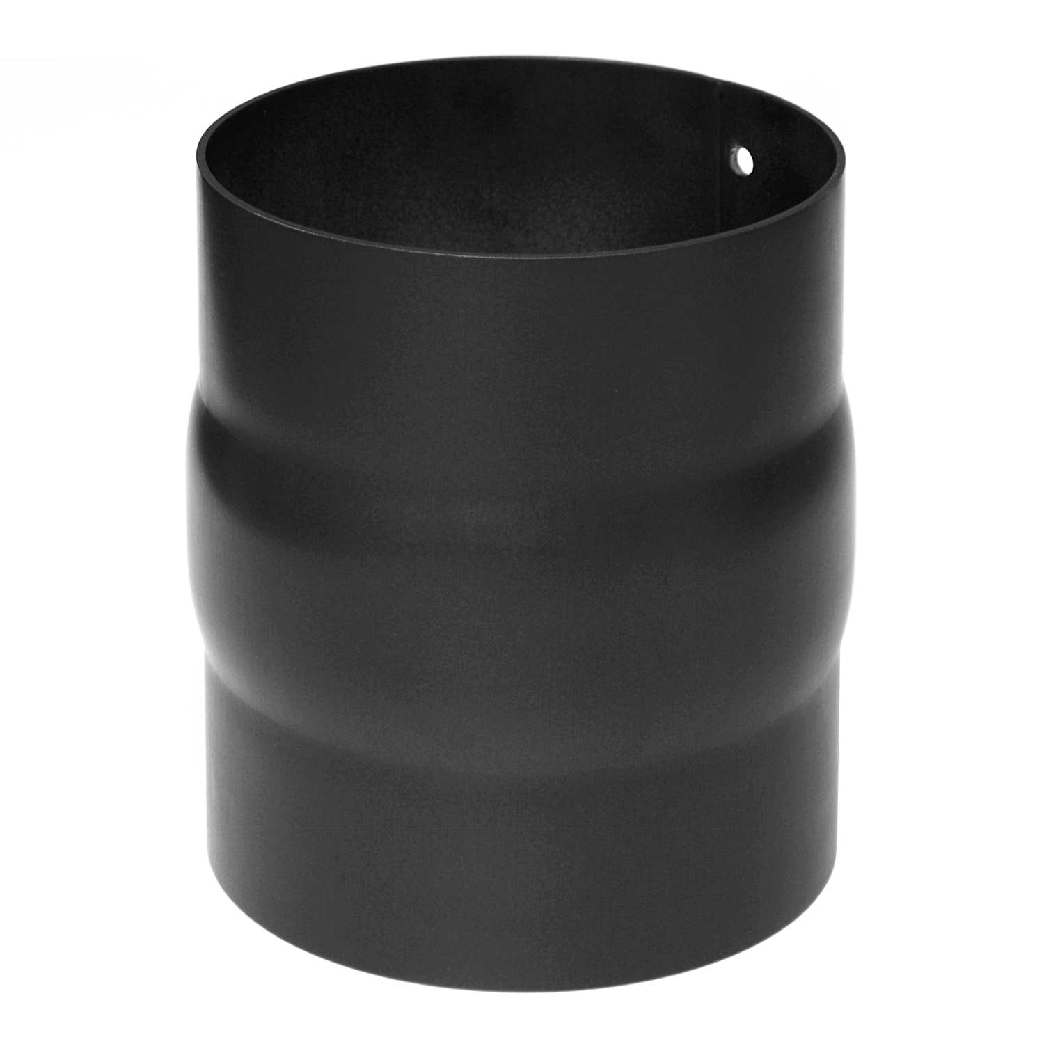 Raik Basic adaptateur 130mm noir pour tuyau de fumée / conduit de fumée
