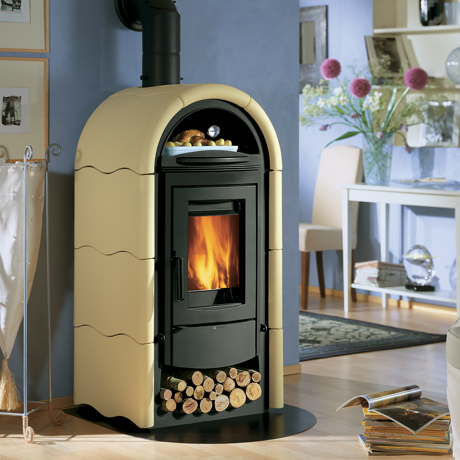 La Nordica Stefany Forno Poêle à bois Pergamena La Nordica Stefany Forno Poêle à bois Pergamena