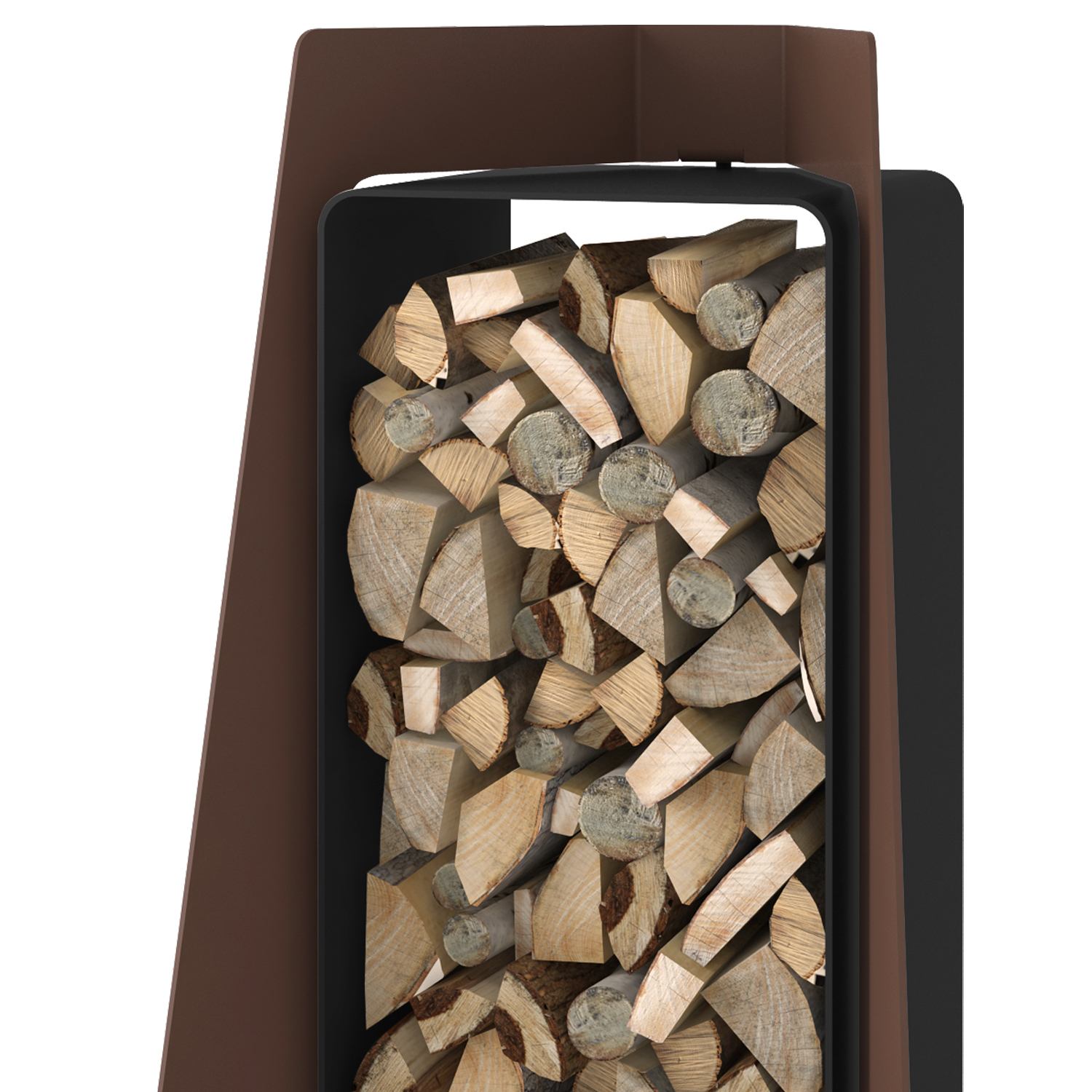 HS Flamingo Deluxe 3 Étagère en bois Marron