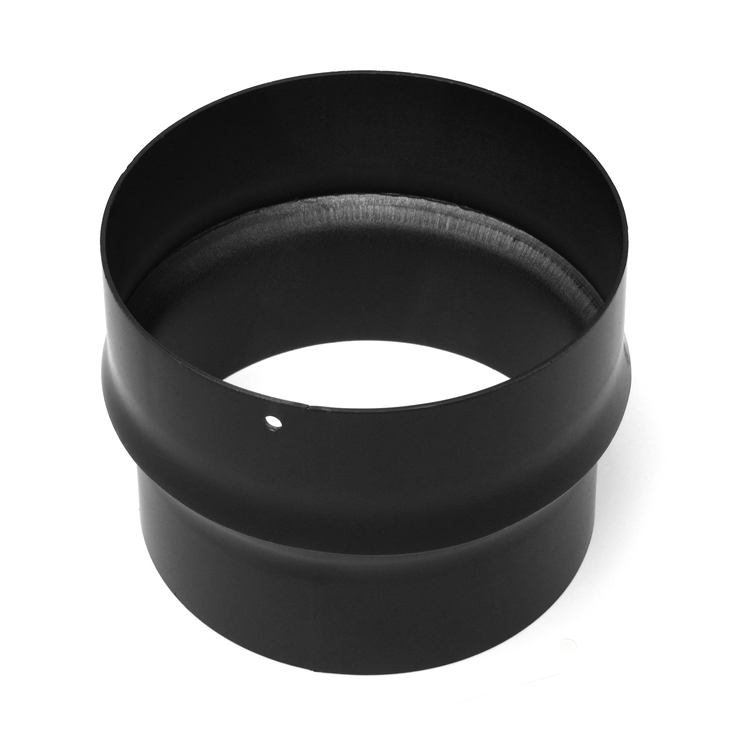 Raik Basic extension 130mm – 160mm noir pour tuyau de fumée / conduit de fumée