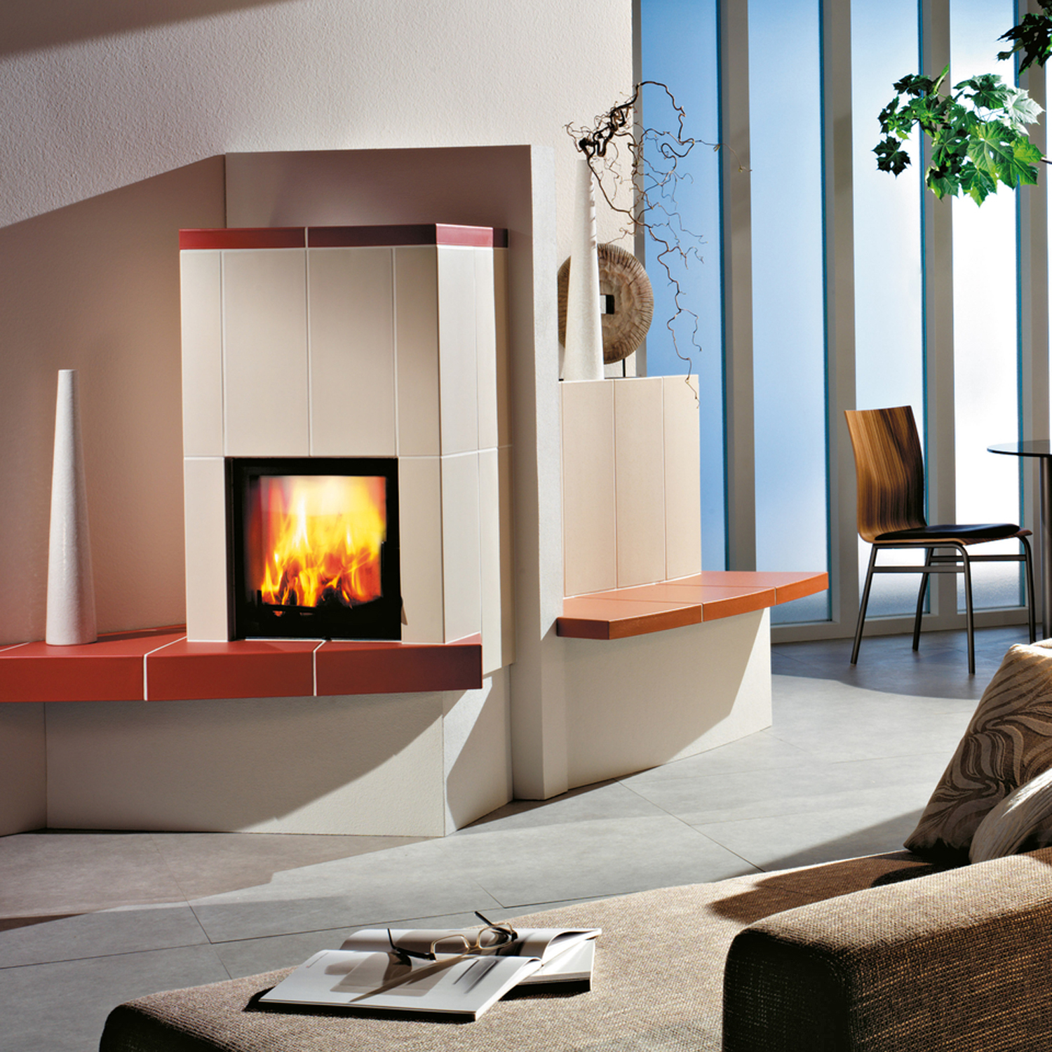 Spartherm Mini R1V-4S insert de cheminée 51 cm à gauche
