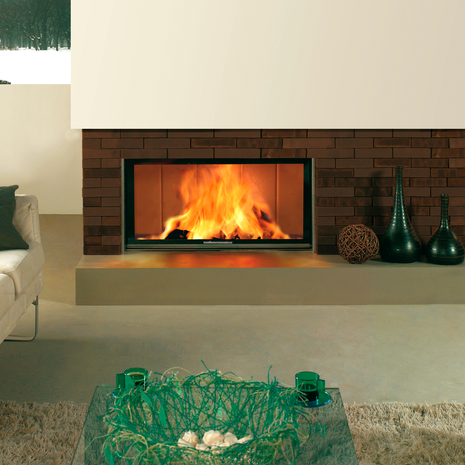 Spartherm Varia Bh-4S RLU insert de cheminée