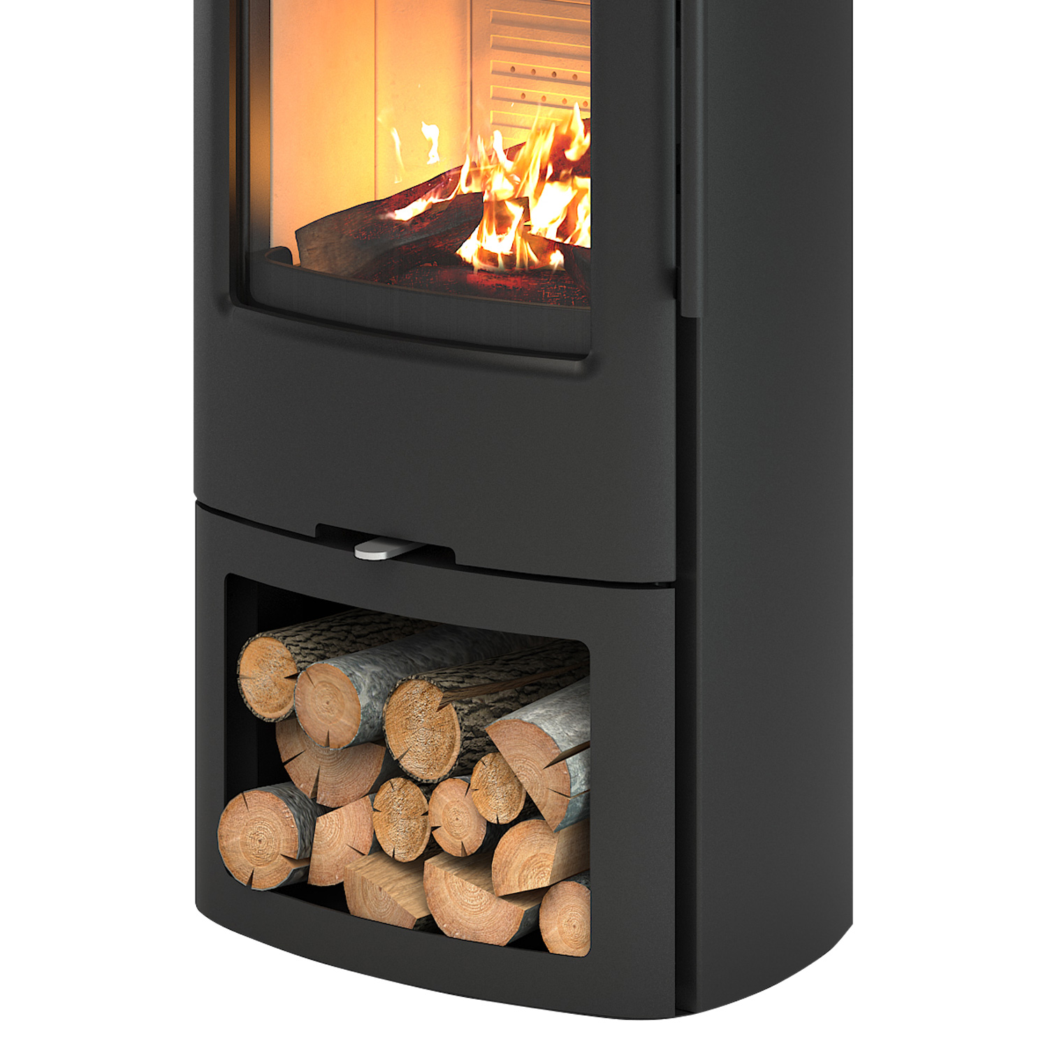 Poêle à bois TermaTech TT44 Acier Noir