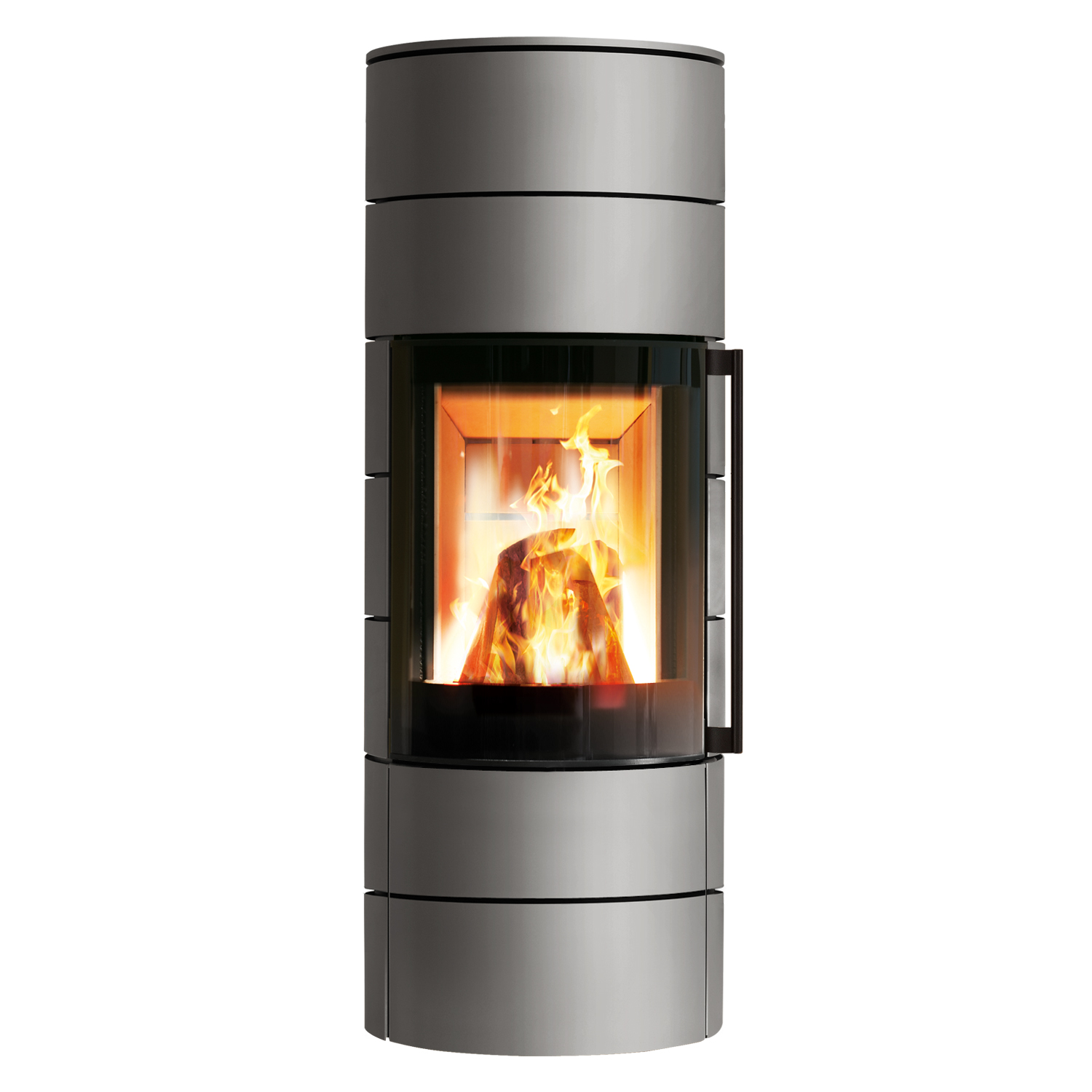 Spartherm ambiente a3 poêle à bois acier titane RLU