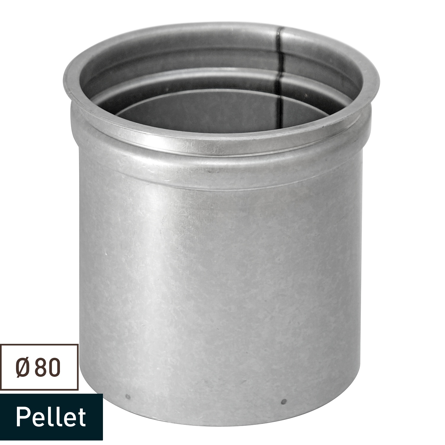 Raik conduit de poêle / tuyau de poêle 80mm - Doublure double paroi