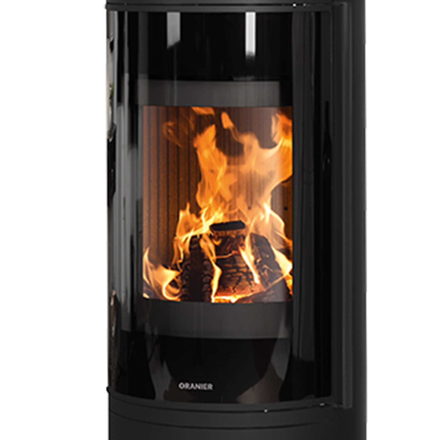 Oranier Arena Aqua 2.0 poêle à bois hydraulique en acier noir