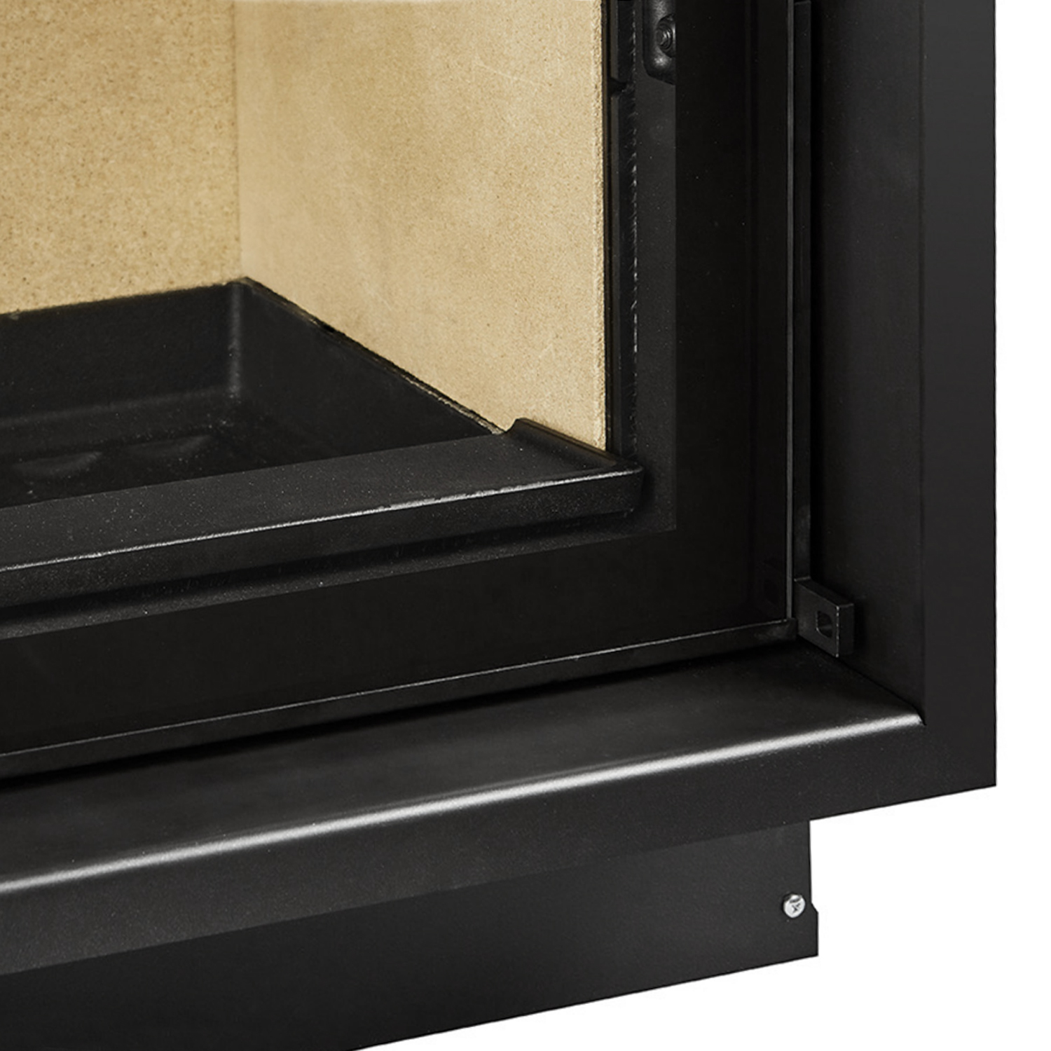 Dovre Vista 802C/V2 insert de cheminée à bois avec plaques de vermiculite dans le foyer