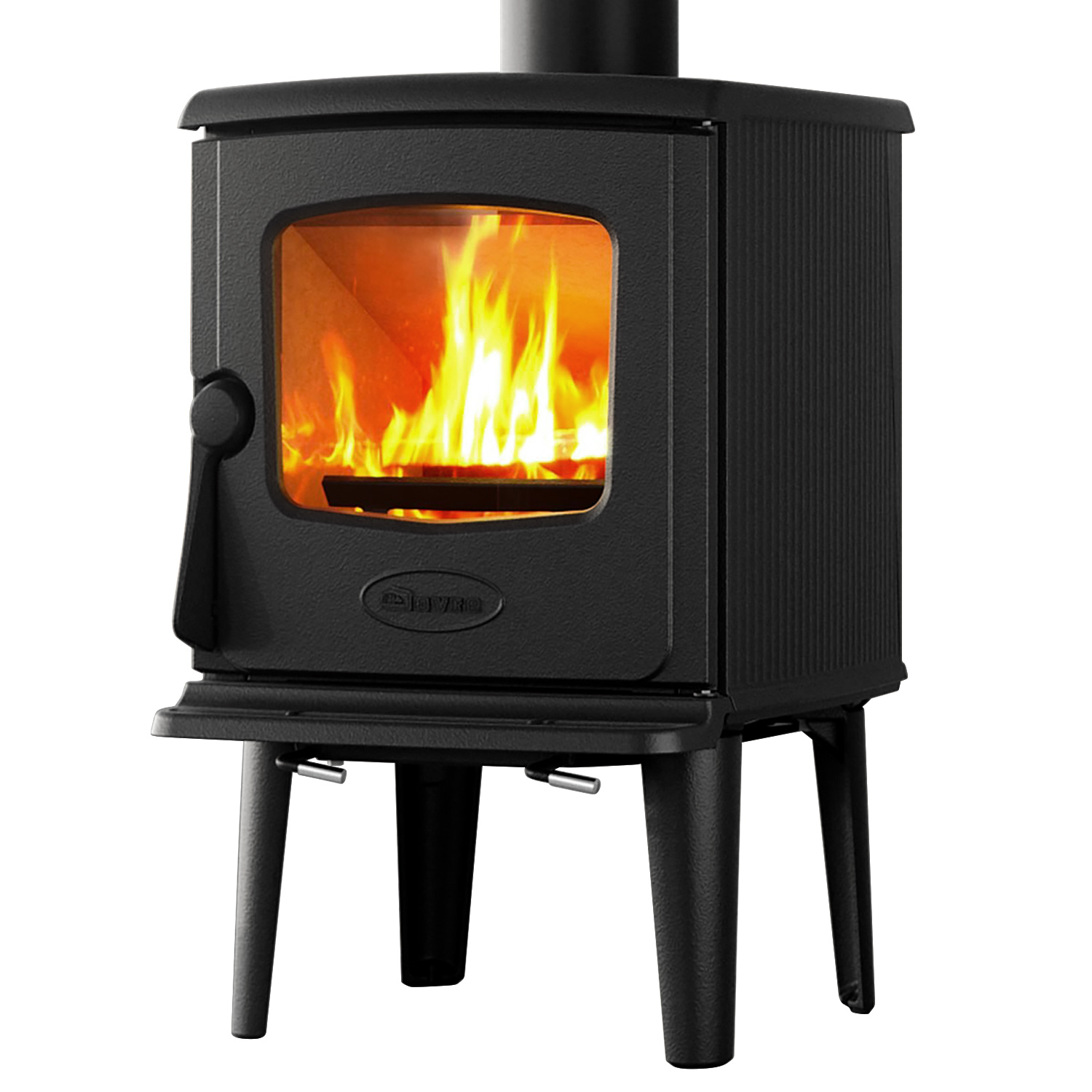 Poêle à bois Dovre 325 CB en fonte noire