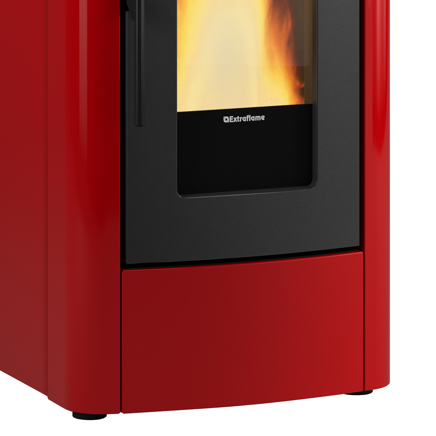 Extraflame Dahiana Plus VFS poêle à granulés acier bordeaux