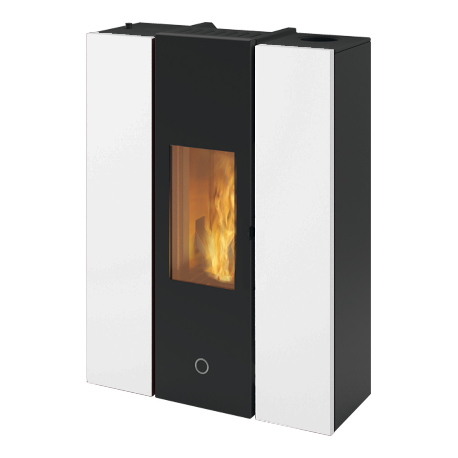 EK63 Gotha 70 Evo Poêle à granulés acier blanc