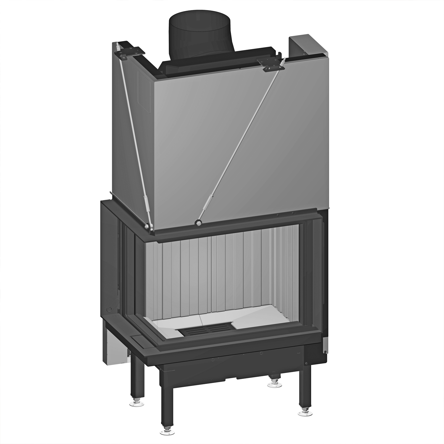 Spartherm Premium V-2L-68h Insert de cheminée RRA Ø 200 mm Spartherm Premium V-2L-68h Insert de cheminée RRA Ø 200 mm
