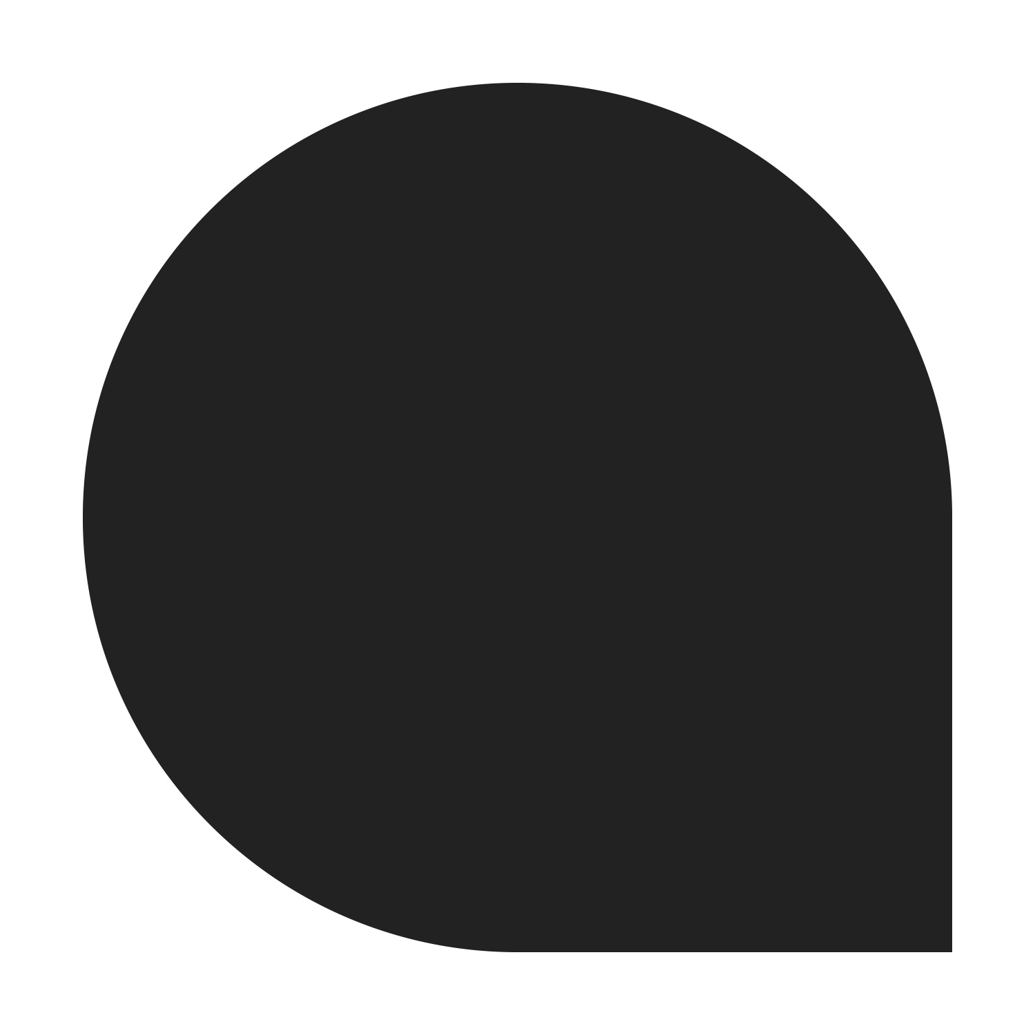 Plaque de sol Raik B6 gouttes noir revêtement en poudre 1200 x 1200 mm