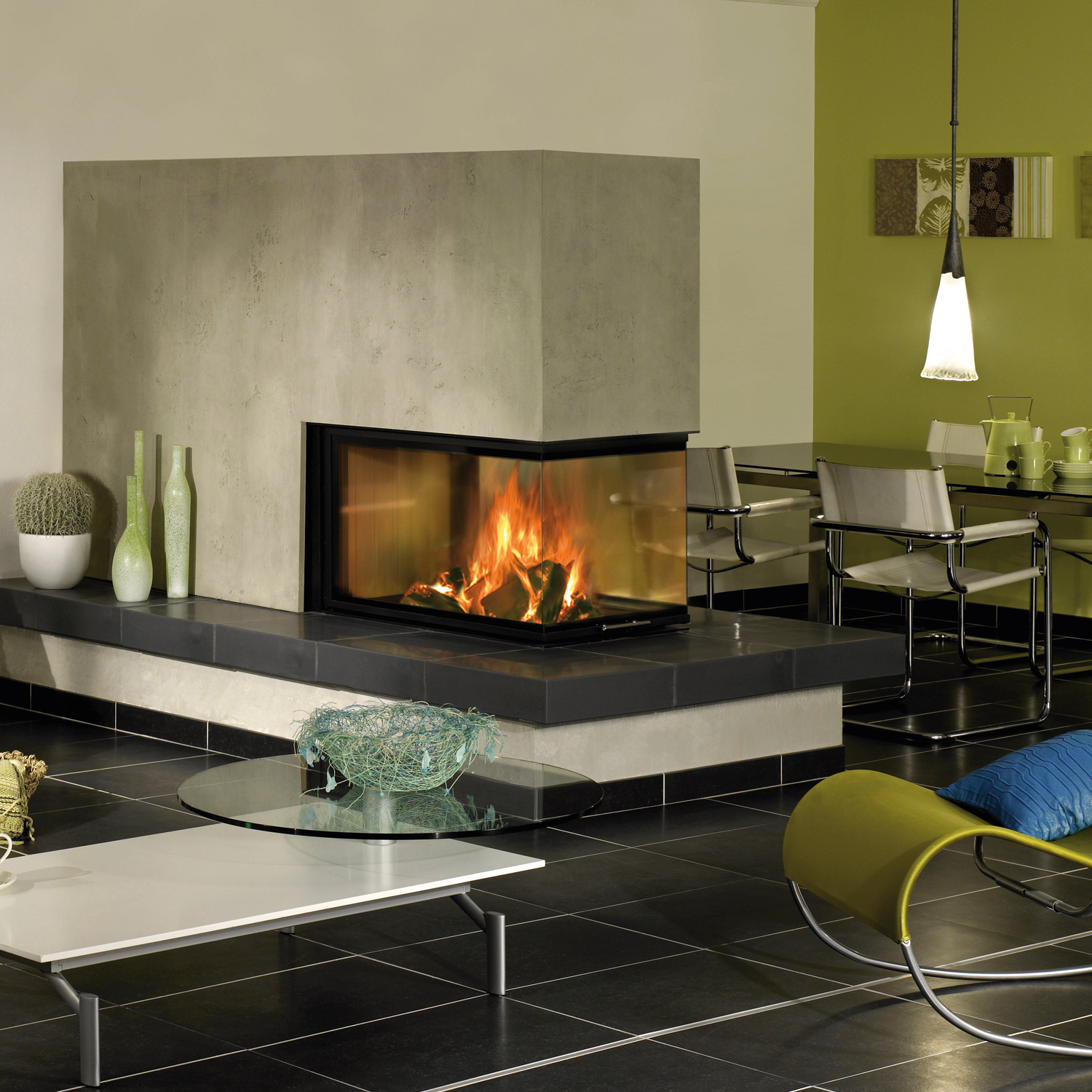 Spartherm Arte U-90h-4S Insert de cheminée RRA Ø 200 mm Spartherm Arte U-90h-4S Insert de cheminée RRA Ø 200 mm