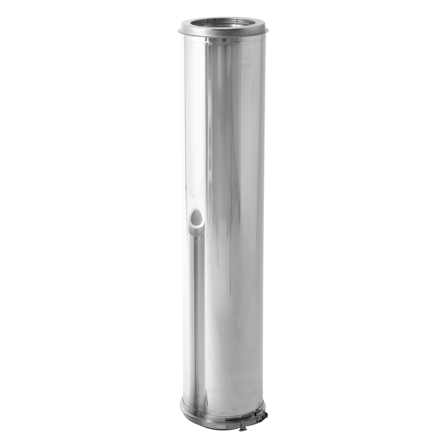 Opsinox conduit de cheminée en acier inoxydable 130mm élément de longueur B1000