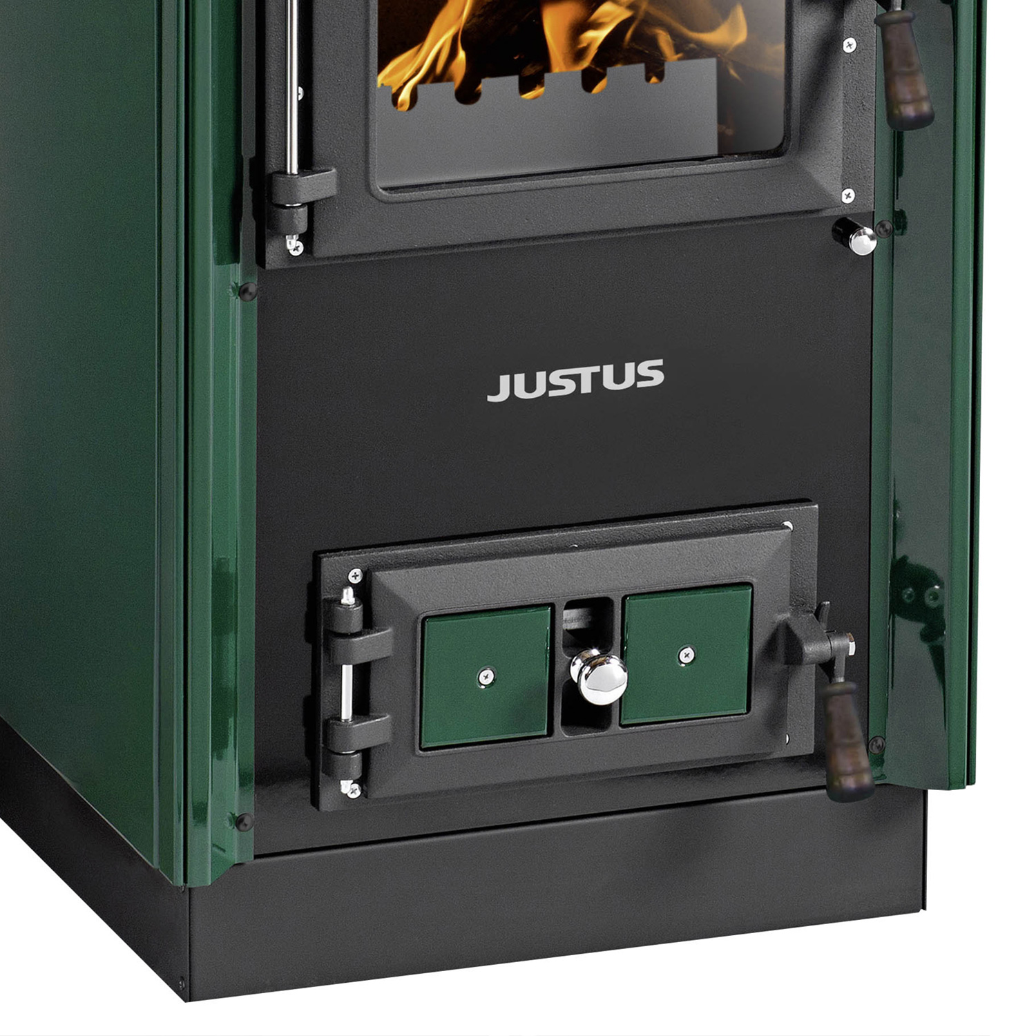 Justus Rustico-50 2.0 poêle de cuisine vert