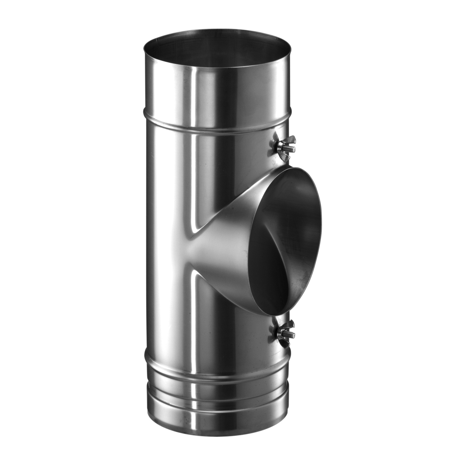 Schiedel PRIMA PLUS té 90° Ø130 mm pour raccord Ø130 mm simple paroi mat