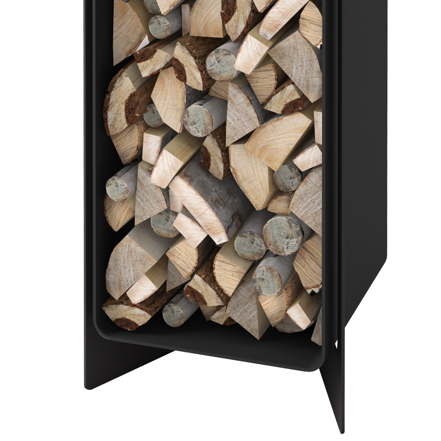 HS Flamingo Deluxe 4 Étagère en bois Noir