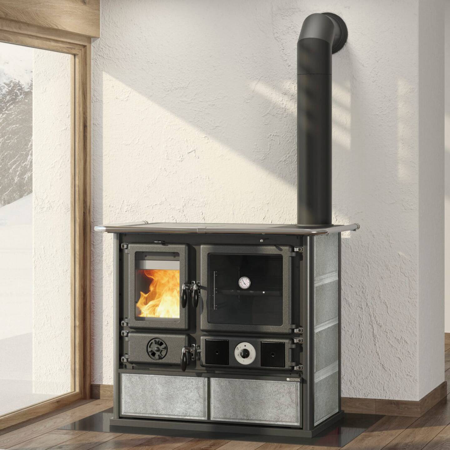 La Nordica Termorosa DSA Lean cuisinière à bois