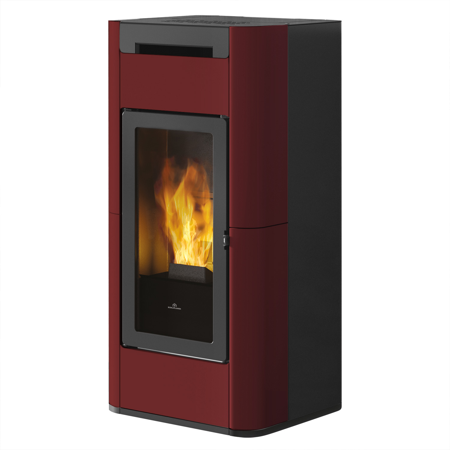 Edilkamin Tera H 25 Evo poêle à granulés hydro céramique bordeaux