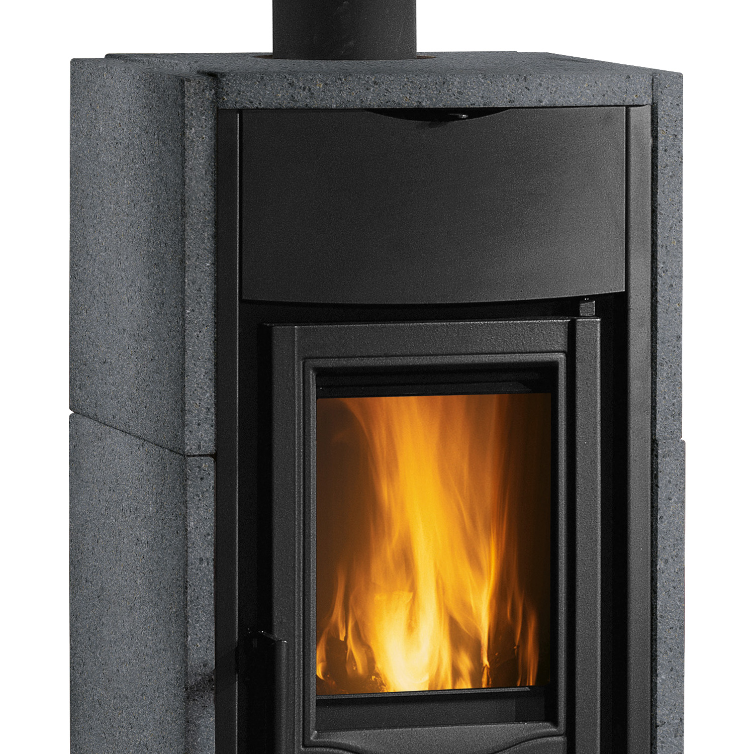 La Nordica Asia BII Poêle à bois Acier Noir / Vulcan