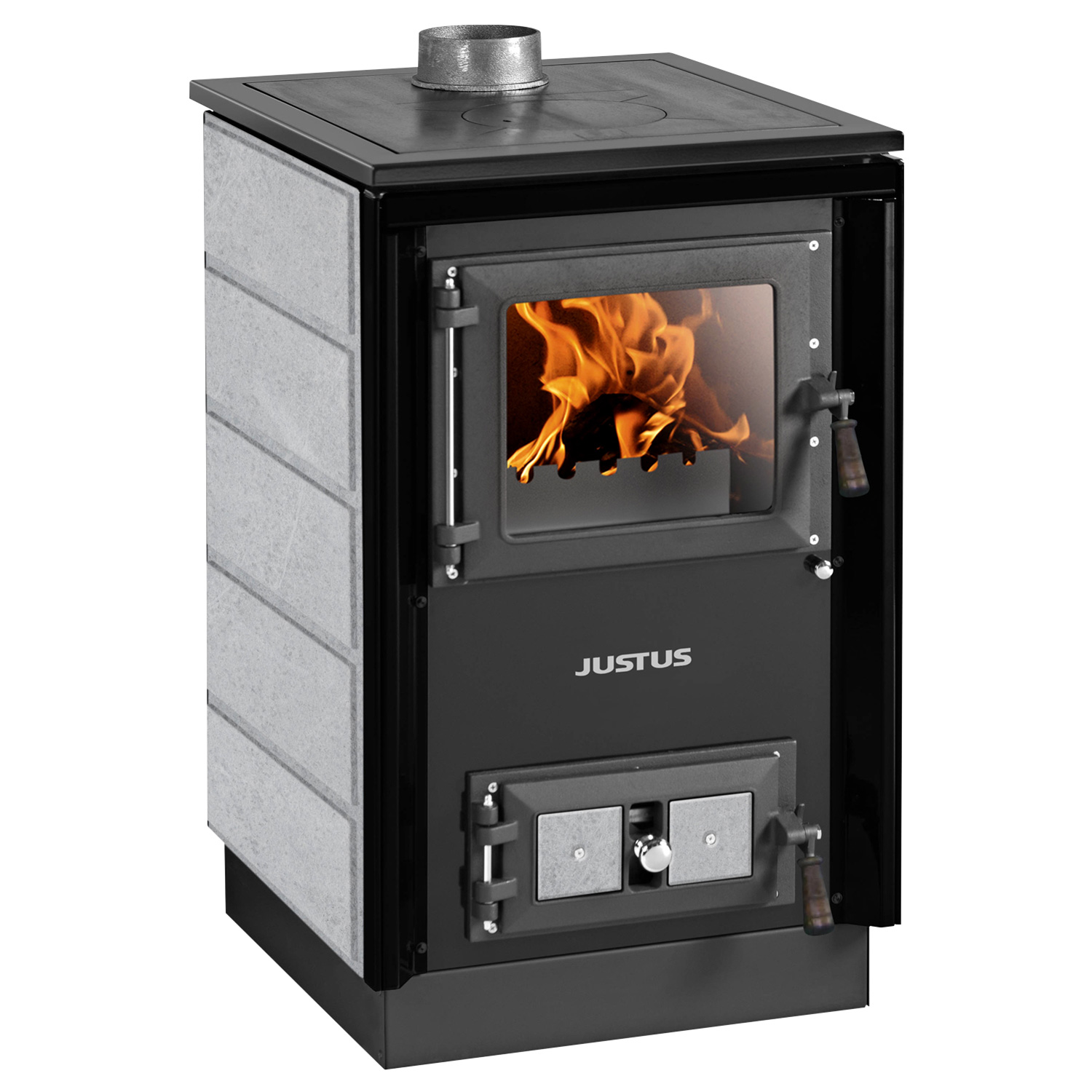 Justus Rustico-50 2.0 Poêle de cuisine en stéatite