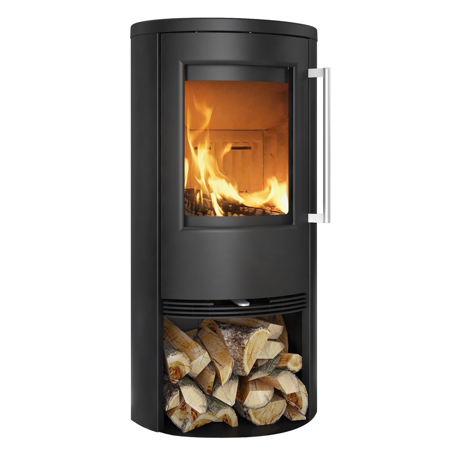 Poêle à bois TermaTech TT21R Acier Noir