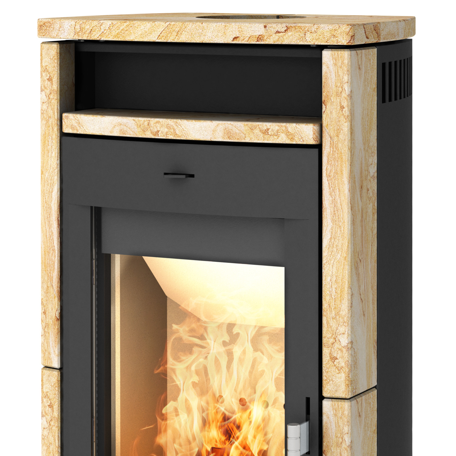 Fireplace Elite Budapest Poêle à bois en grès