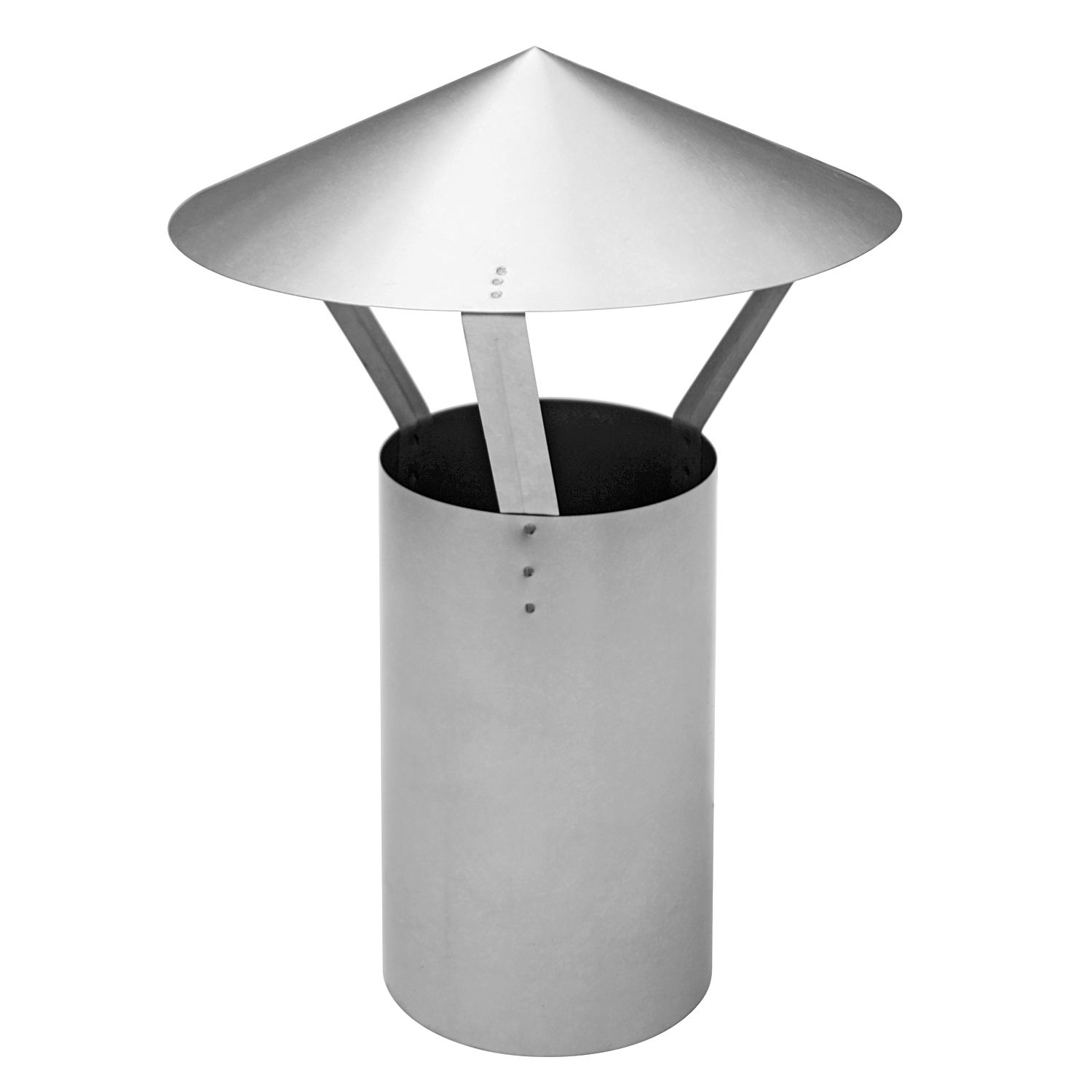 Tuyau de fumée 160mm - Chapeau de pluie FAL Tuyau de fumée 160mm - Chapeau de pluie FAL