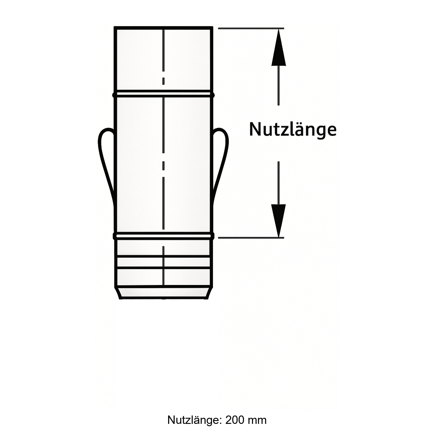 Schiedel PRIMA PLUS élément de purge 250mm Ø150 mm simple paroi mat
