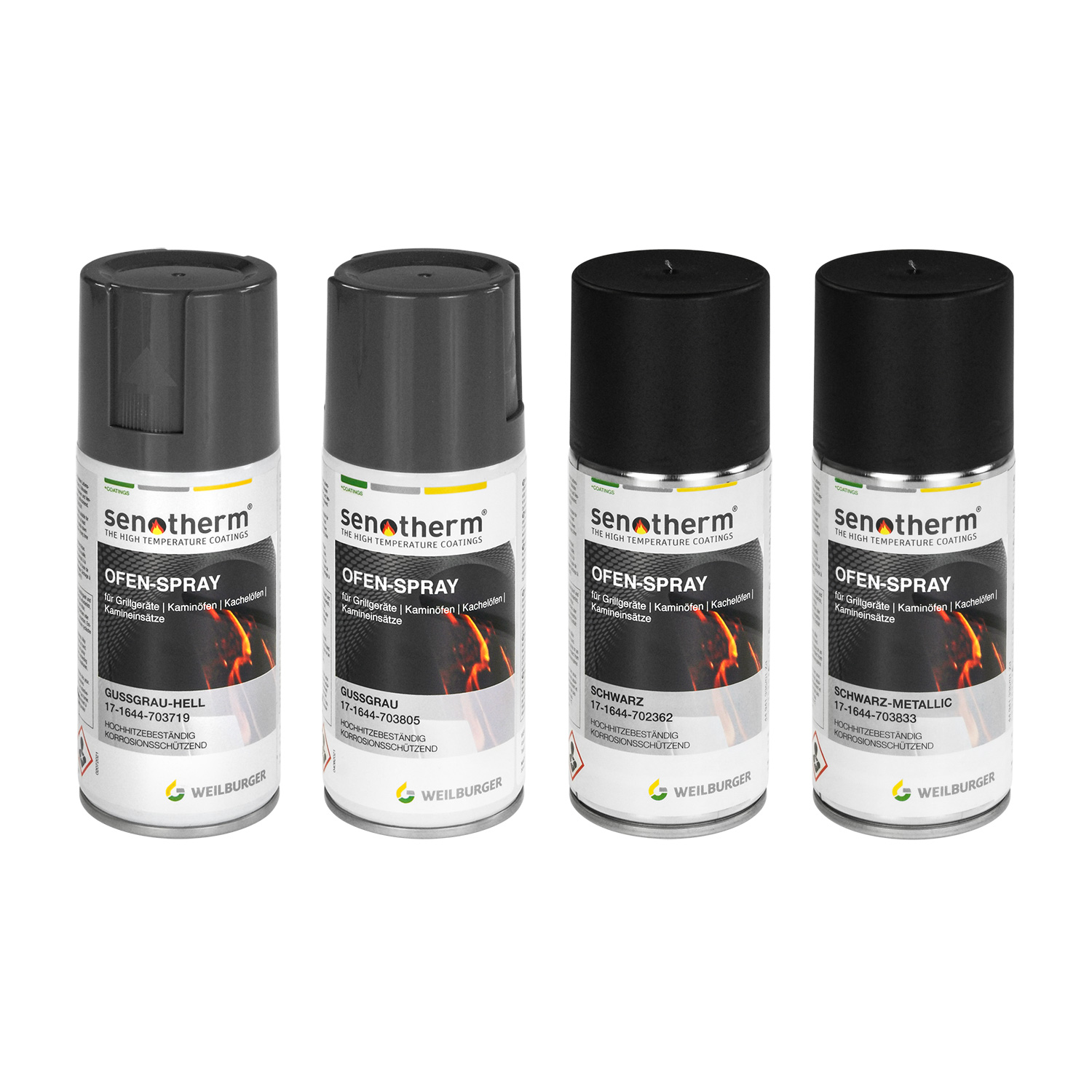 raik Spray pour four Aérosol 150 ml Senotherm Noir Métallisé raik Spray pour four Aérosol 150 ml Senotherm Noir Métallisé