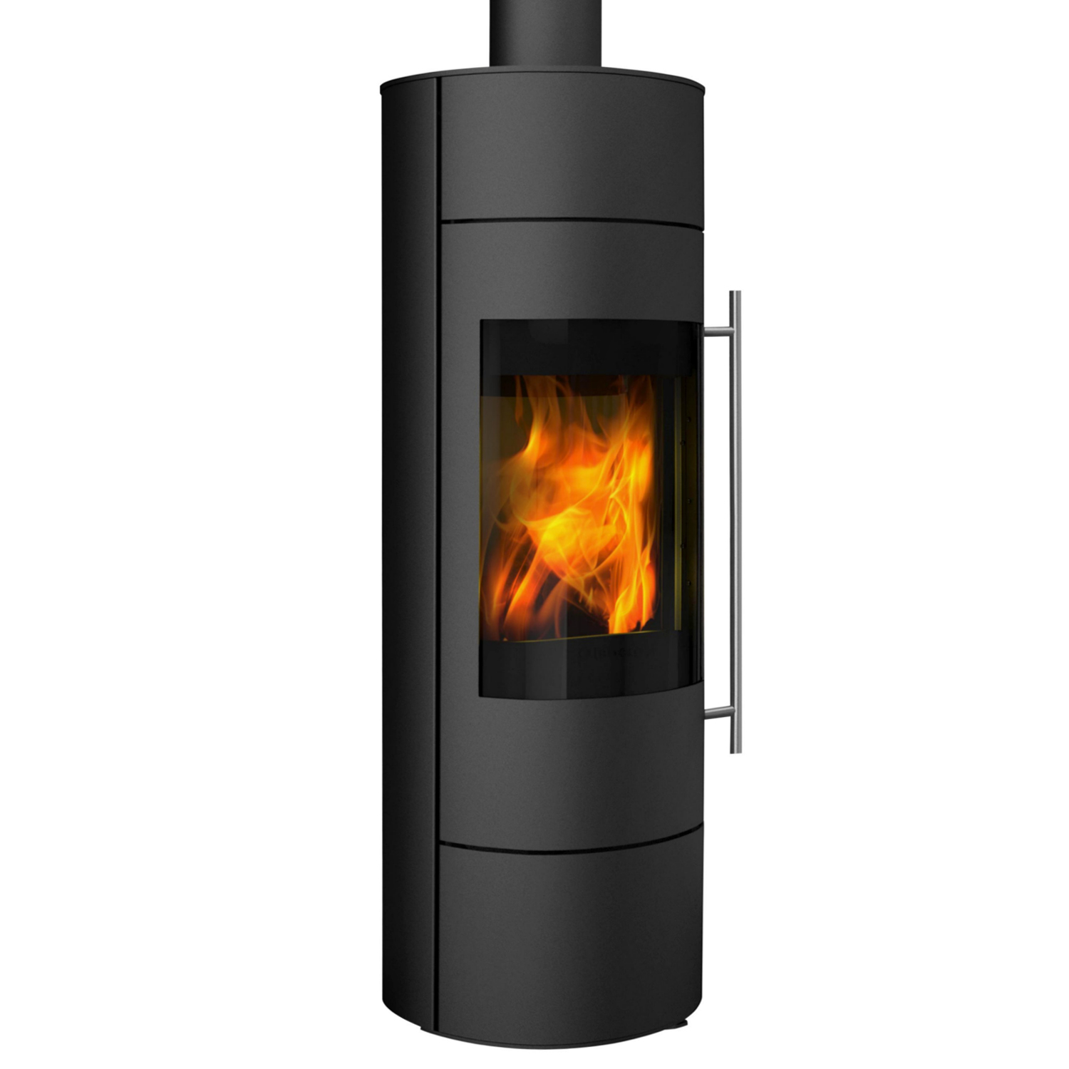 Olsberg Tipas PowerBloc! Poêle à bois compact en acier noir